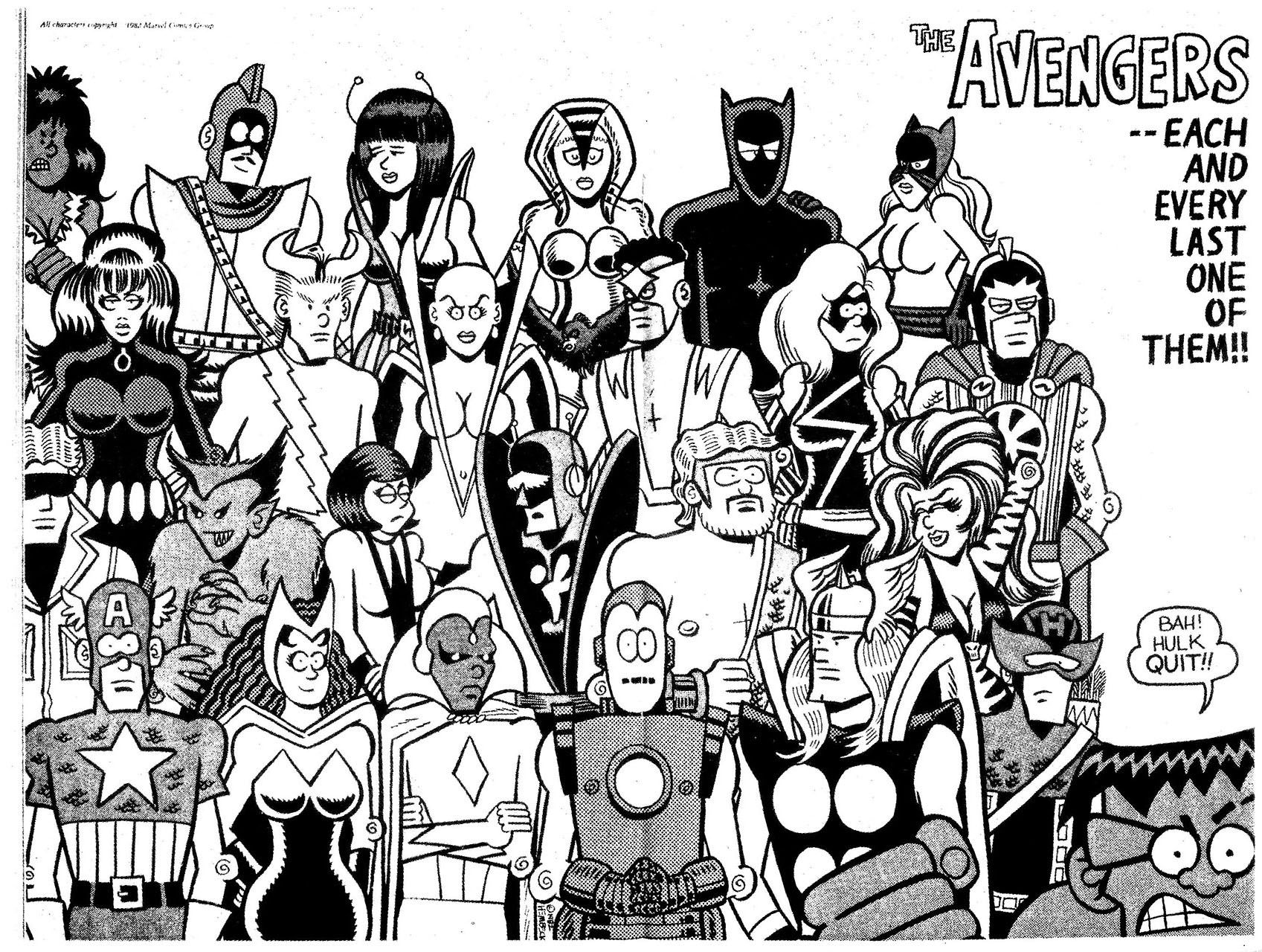 Read online The Nearly Complete Essential Hembeck Archives Omnibus comic -  Issue # TPB (Part 5) - 5