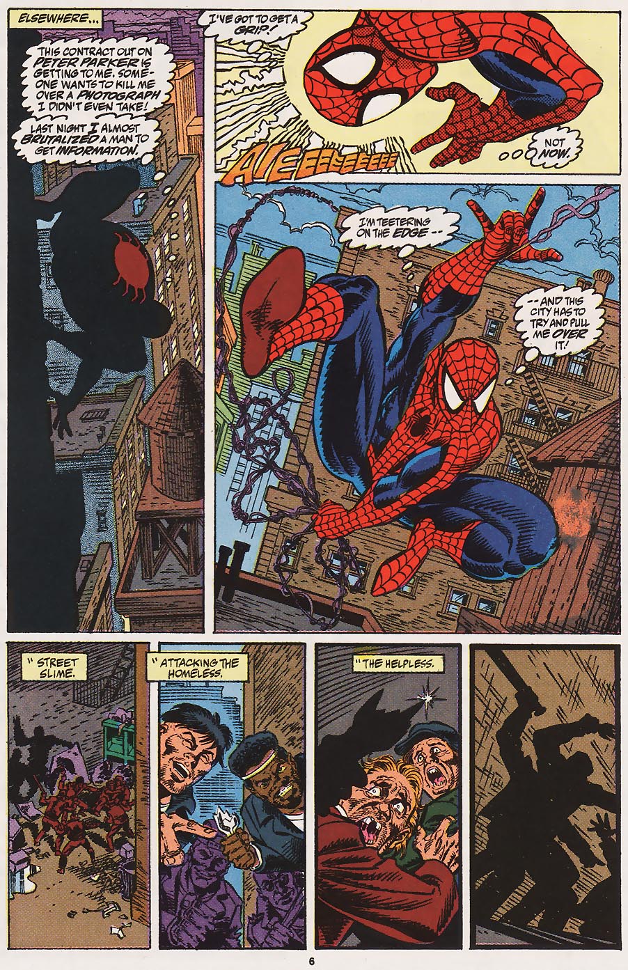 Read online Web of Spider-Man (1985) comic -  Issue #86 - 6