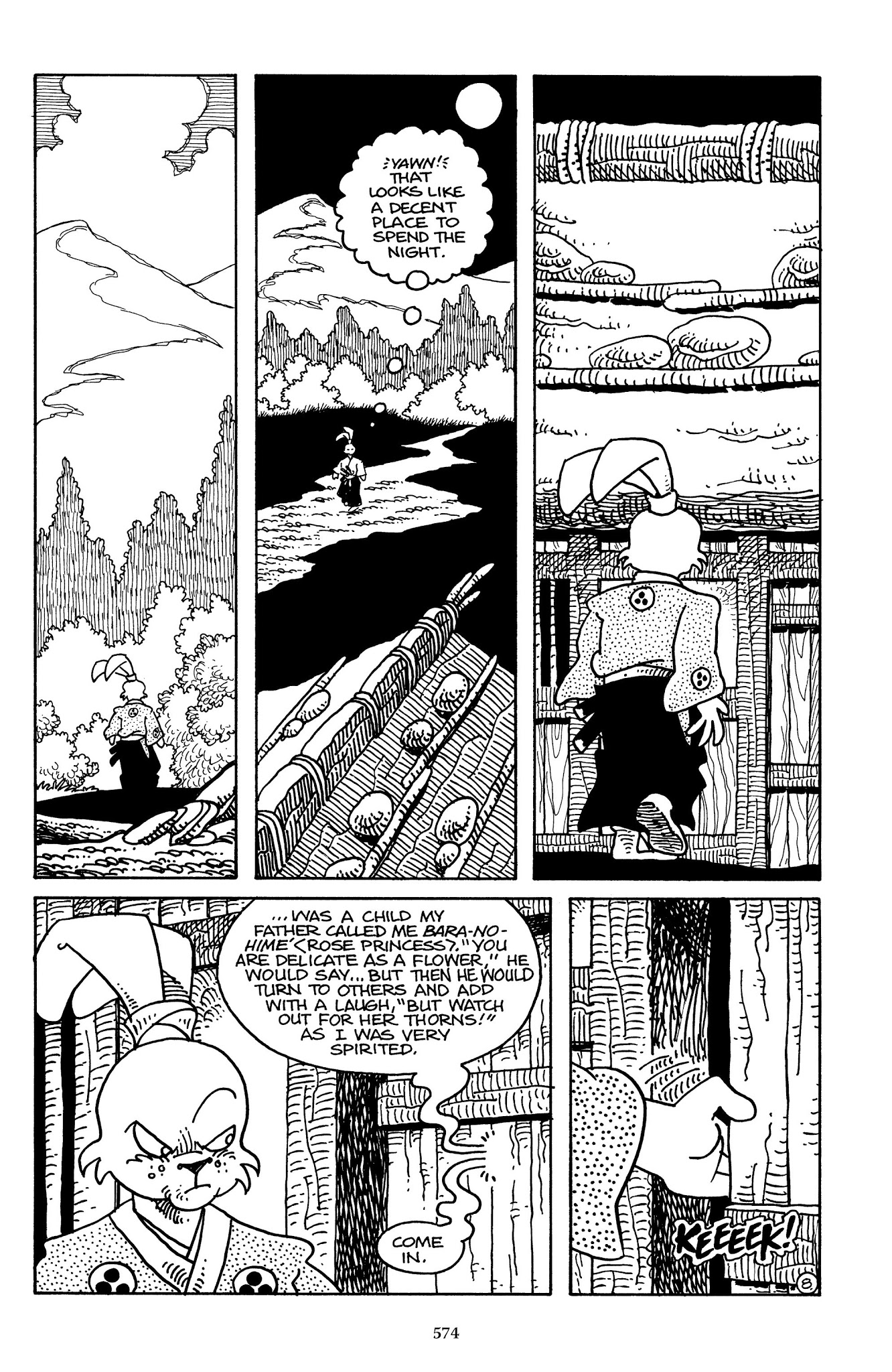 Read online The Usagi Yojimbo Saga comic -  Issue # TPB 1 - 561