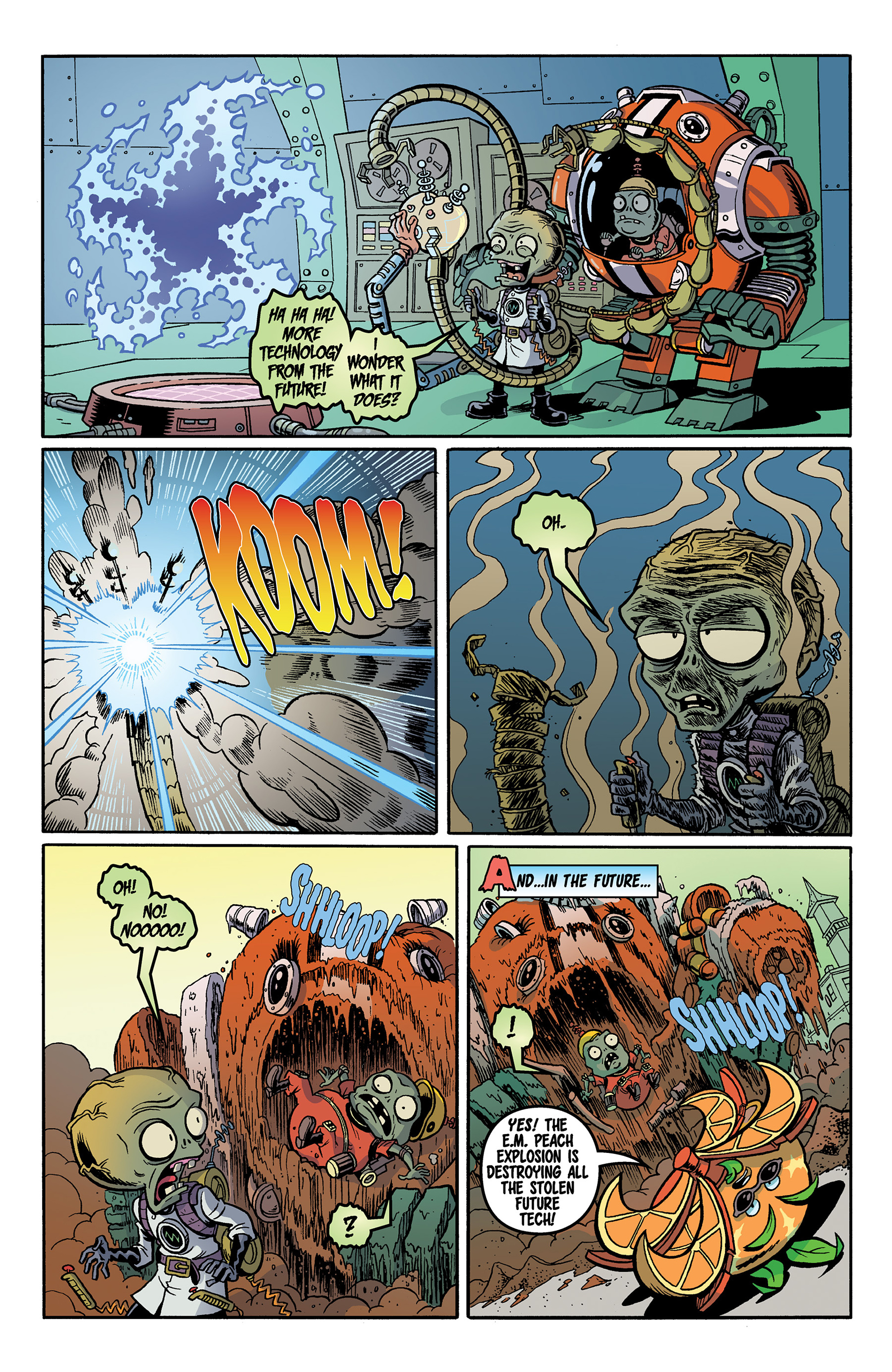 Read online Plants vs. Zombies: Garden Warfare comic -  Issue #3 - 21