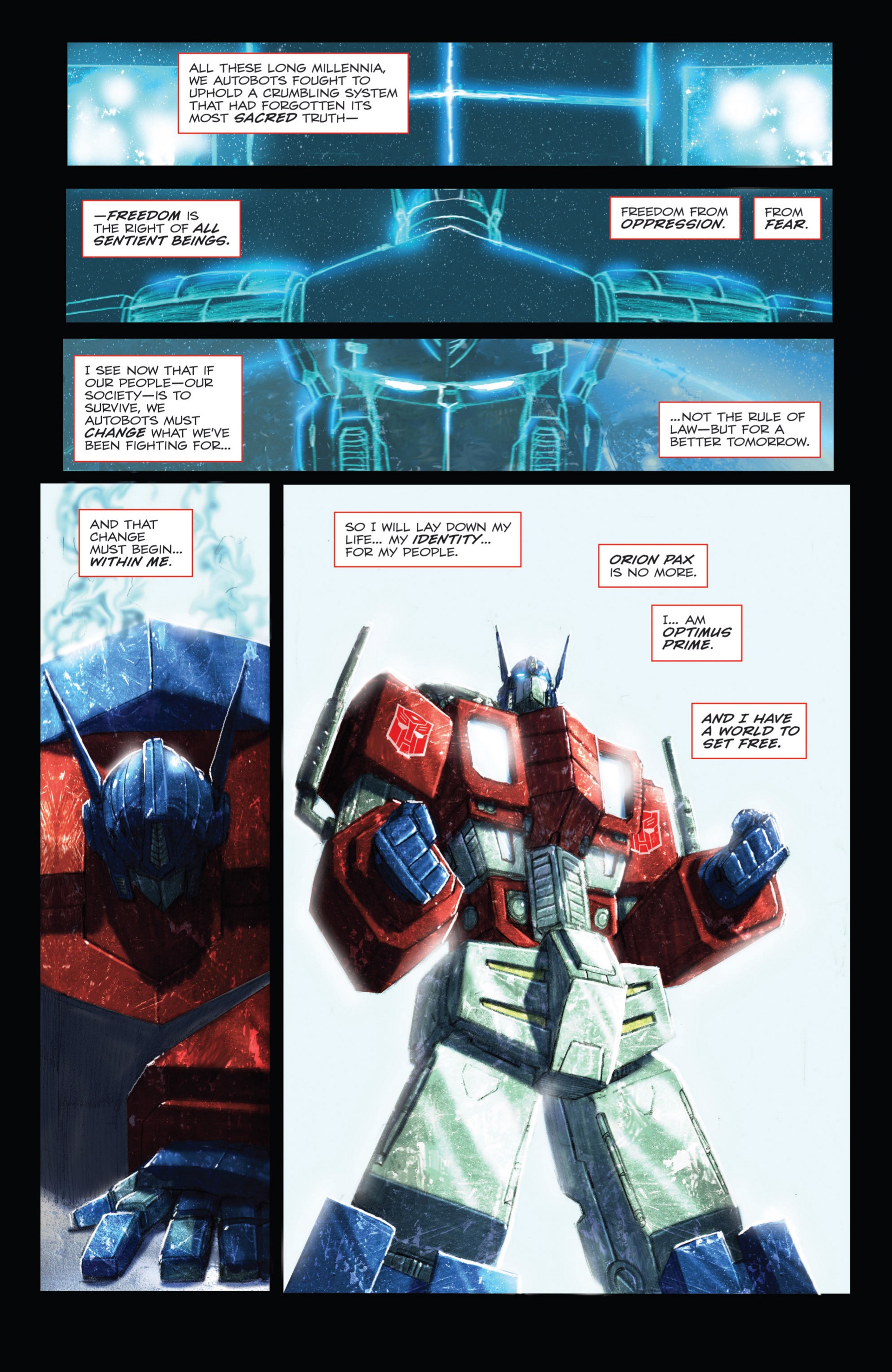 Read online Transformers: Autocracy comic -  Issue # Full - 87