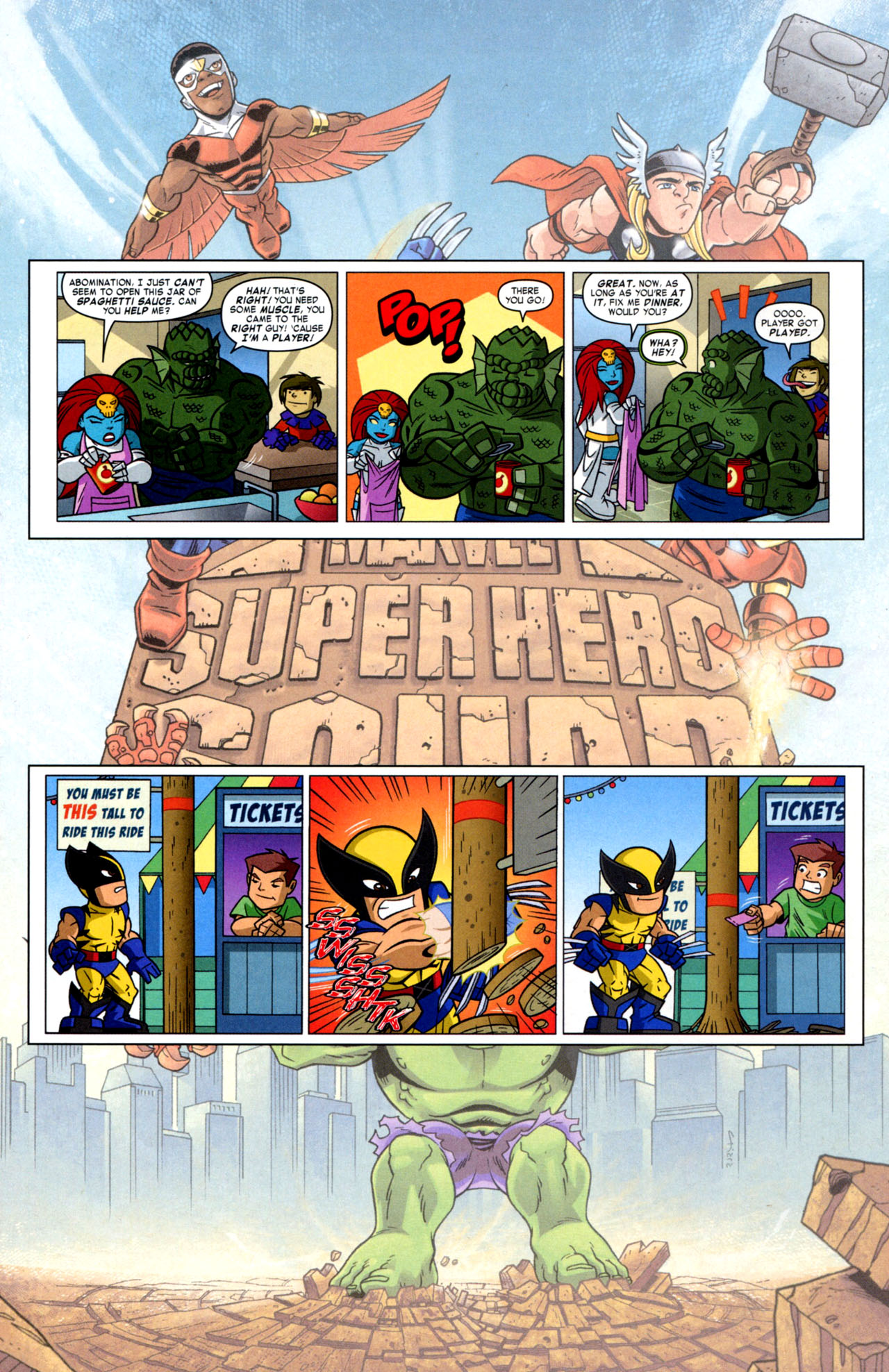 Read online Marvel Super Hero Squad comic -  Issue #3 - 22