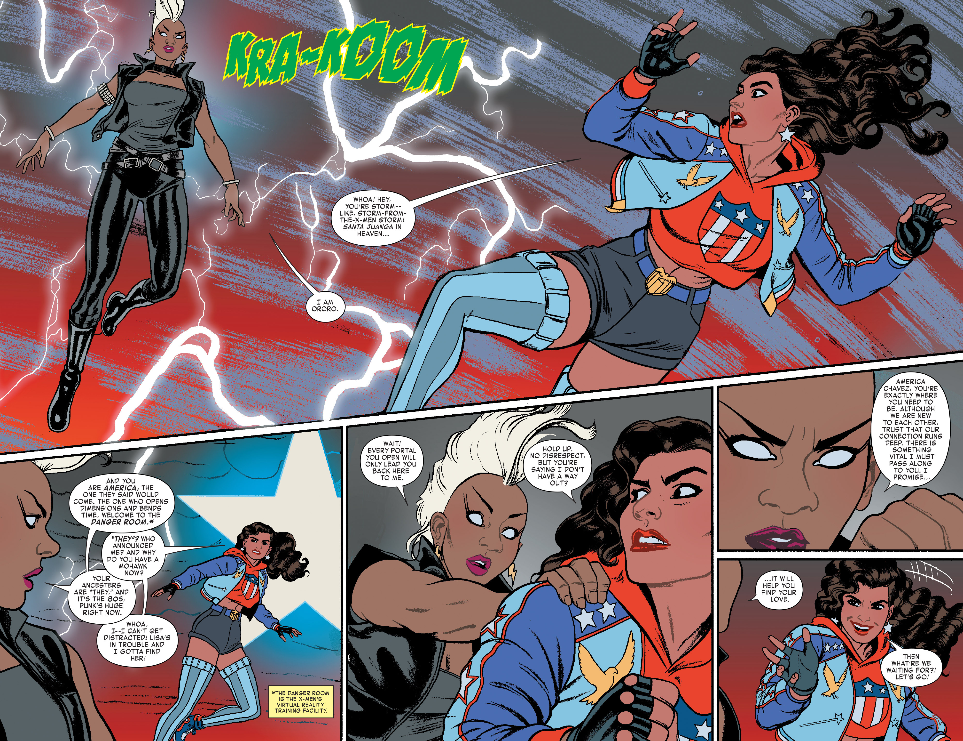 Read online America (2017) comic -  Issue #3 - 8