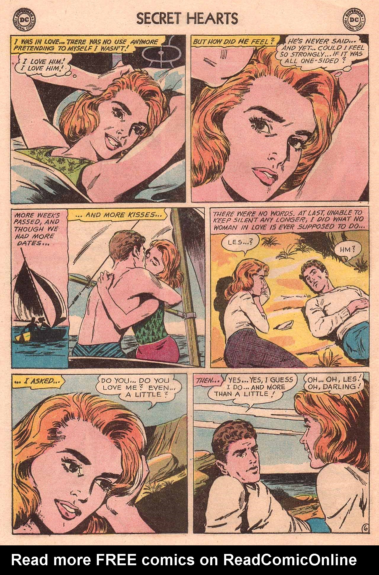Read online Secret Hearts comic -  Issue #94 - 16