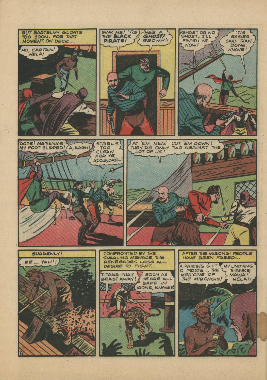 Read online Sensation (Mystery) Comics comic -  Issue #21 - 21