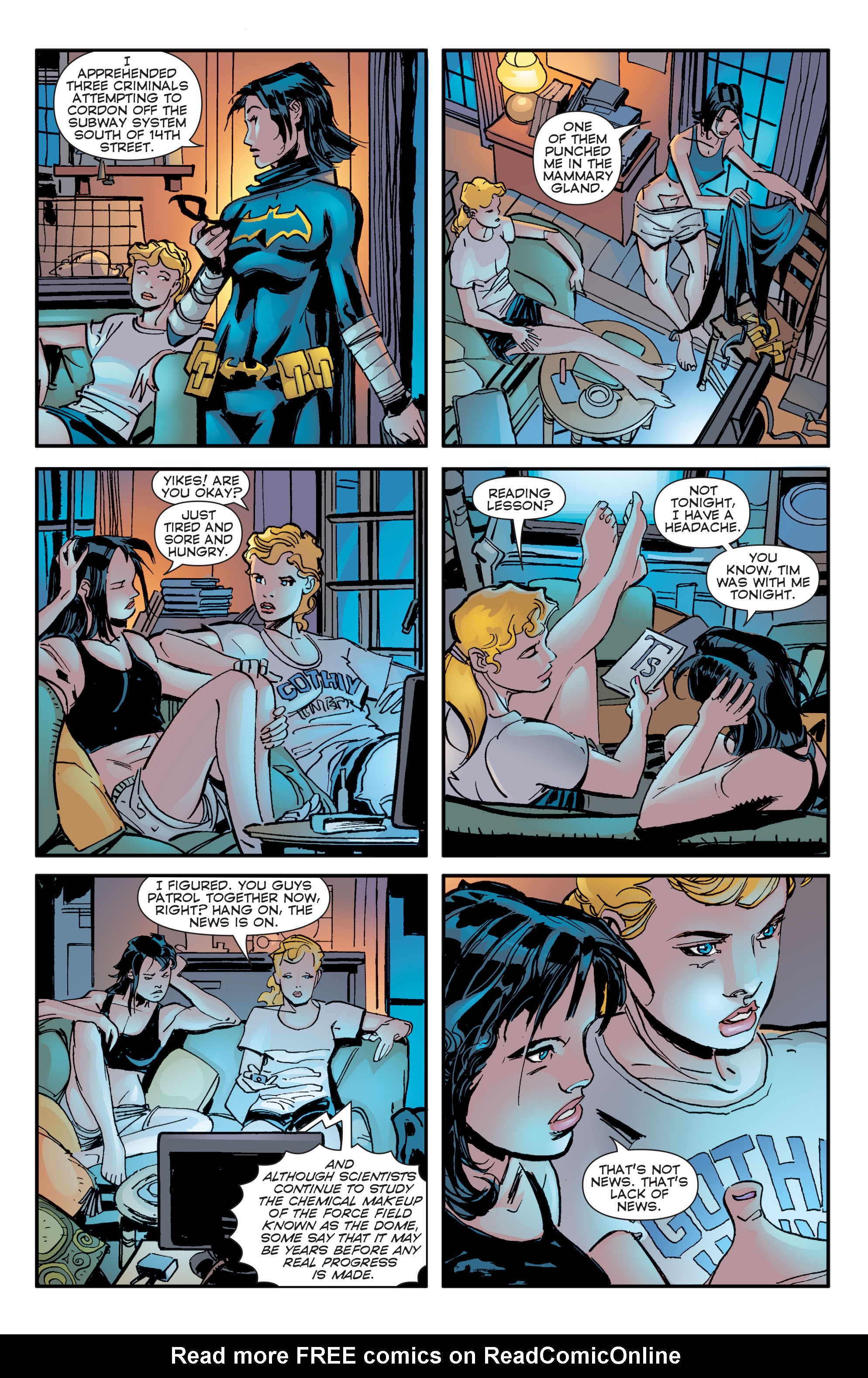 Read online Convergence Batgirl comic -  Issue #1 - 15