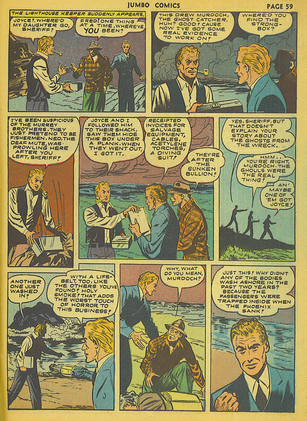 Read online Jumbo Comics comic -  Issue #49 - 61