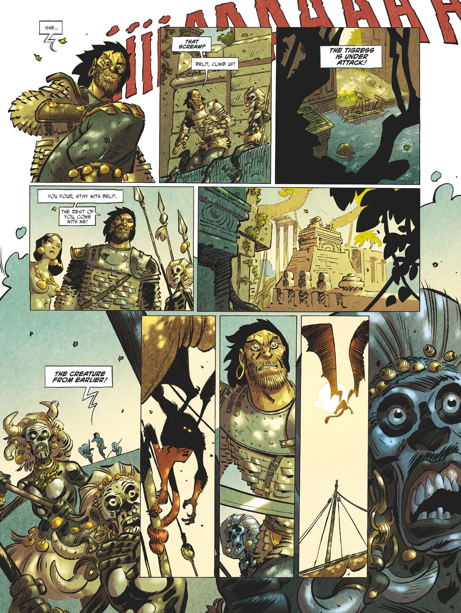 Read online Conan le Cimmérien - La Reine de la côte noire comic -  Issue #1 - 33
