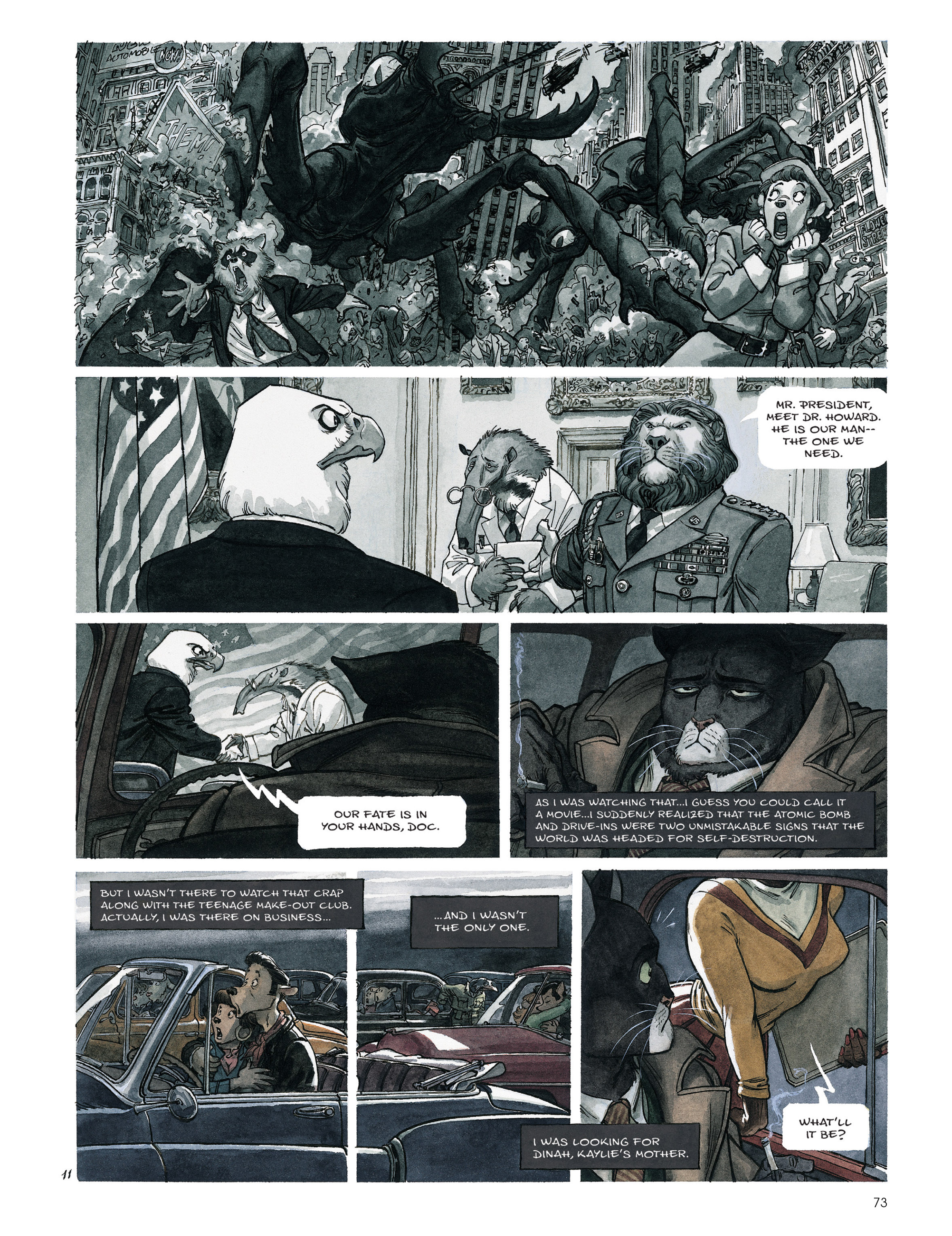 Read online Blacksad (2010) comic -  Issue # Full - 73