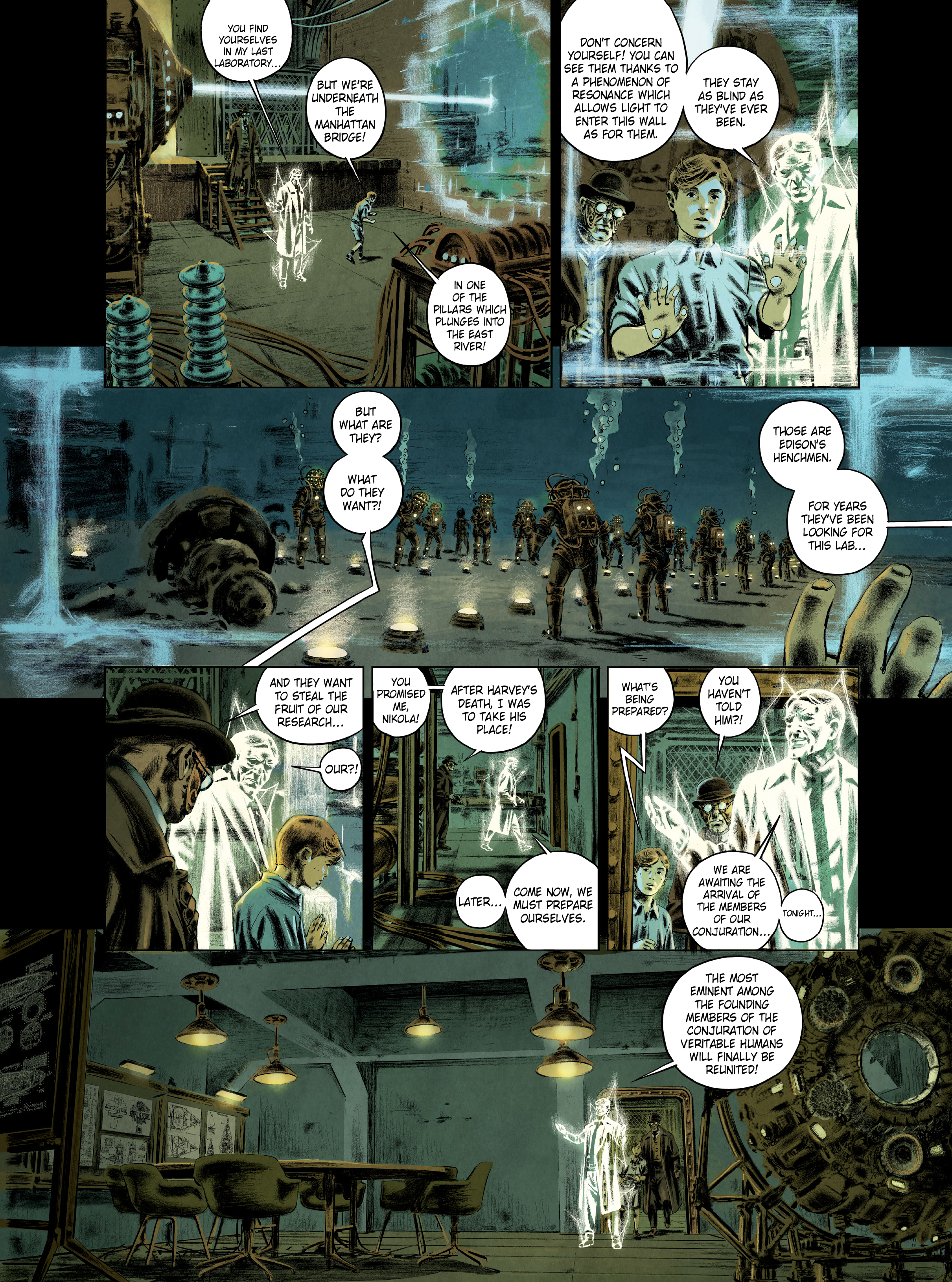 Read online The Three Ghosts of Tesla comic -  Issue # TPB (Part 1) - 87