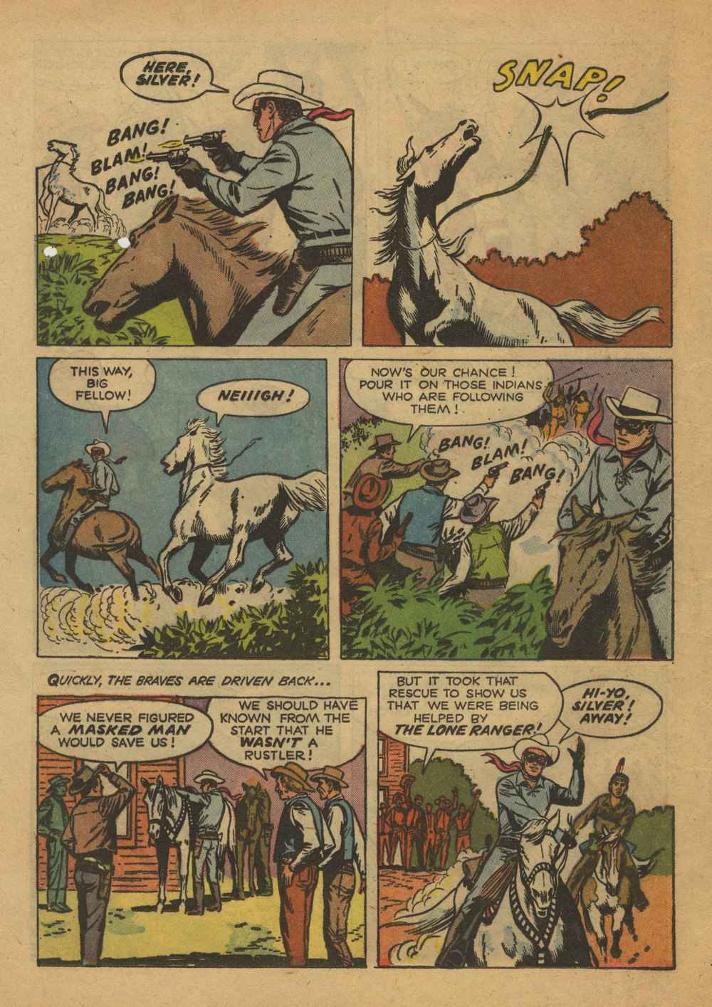 Read online The Lone Ranger (1948) comic -  Issue #131 - 12