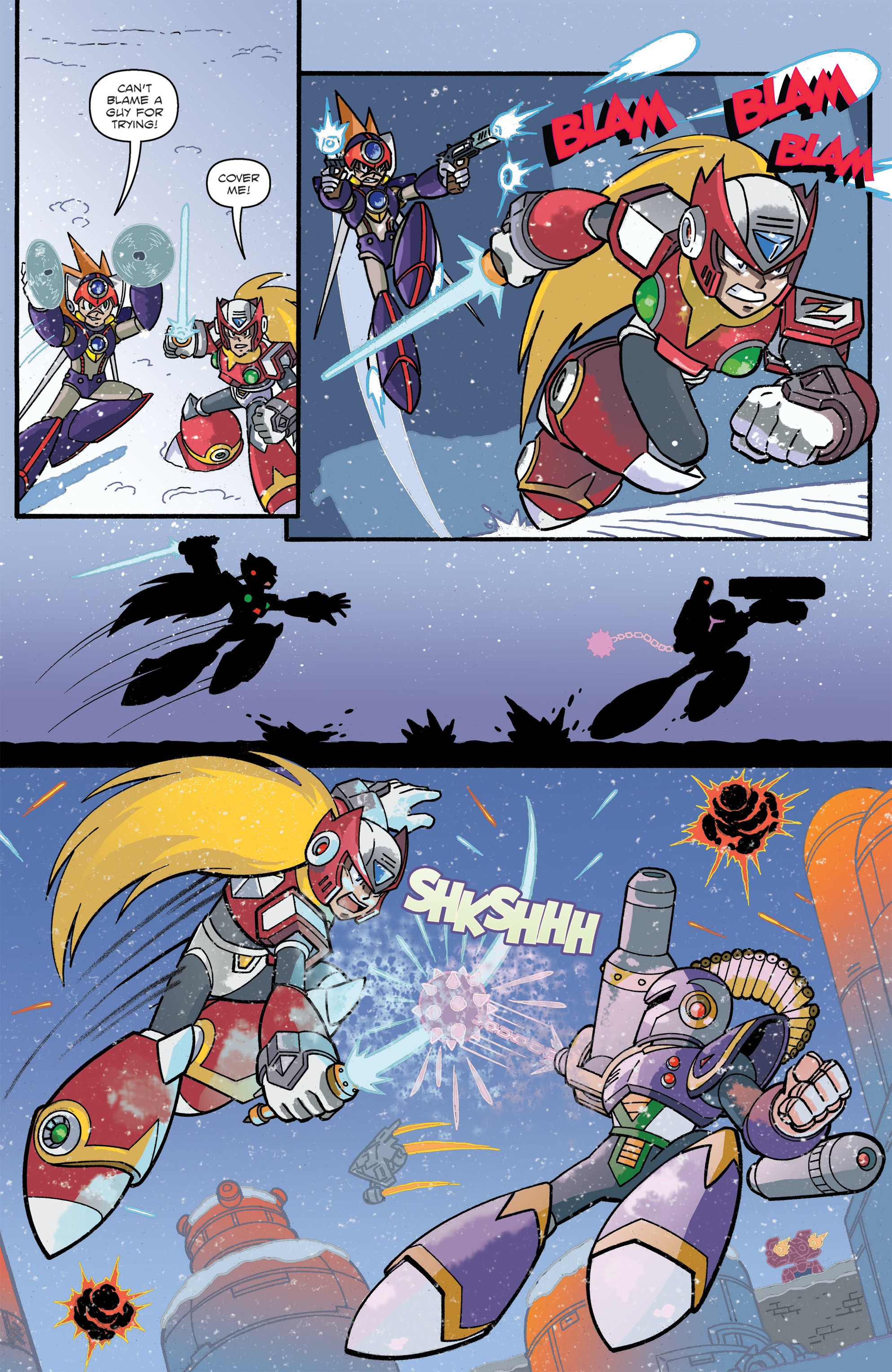 Read online Mega Man: Worlds Unite Battles comic -  Issue # Full - 15