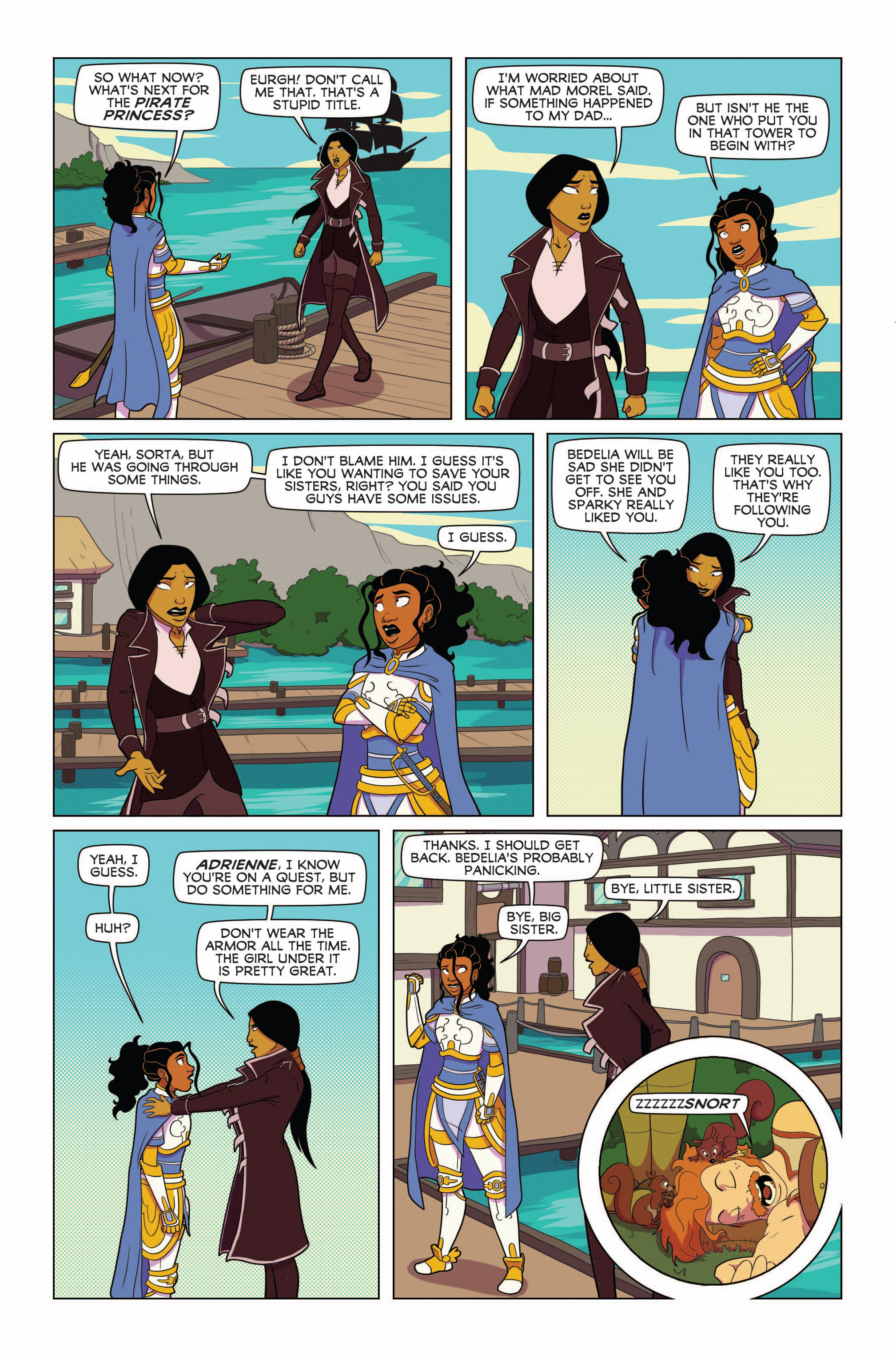 Read online Princeless: The Pirate Princess comic -  Issue # Full - 108