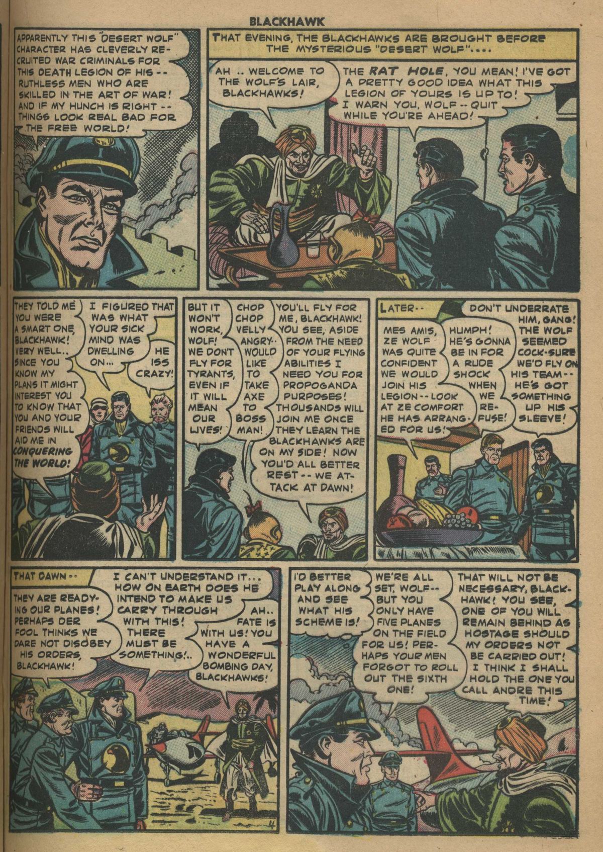 Read online Blackhawk (1957) comic -  Issue #72 - 21