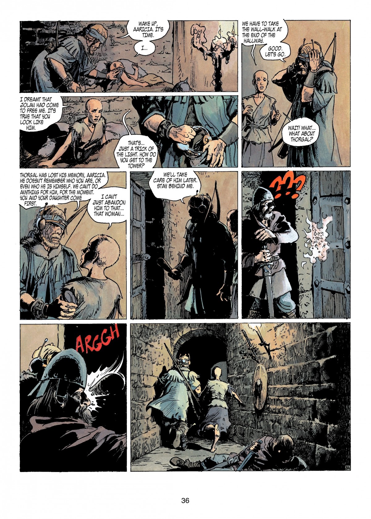 Read online Thorgal comic -  Issue #13 - 36