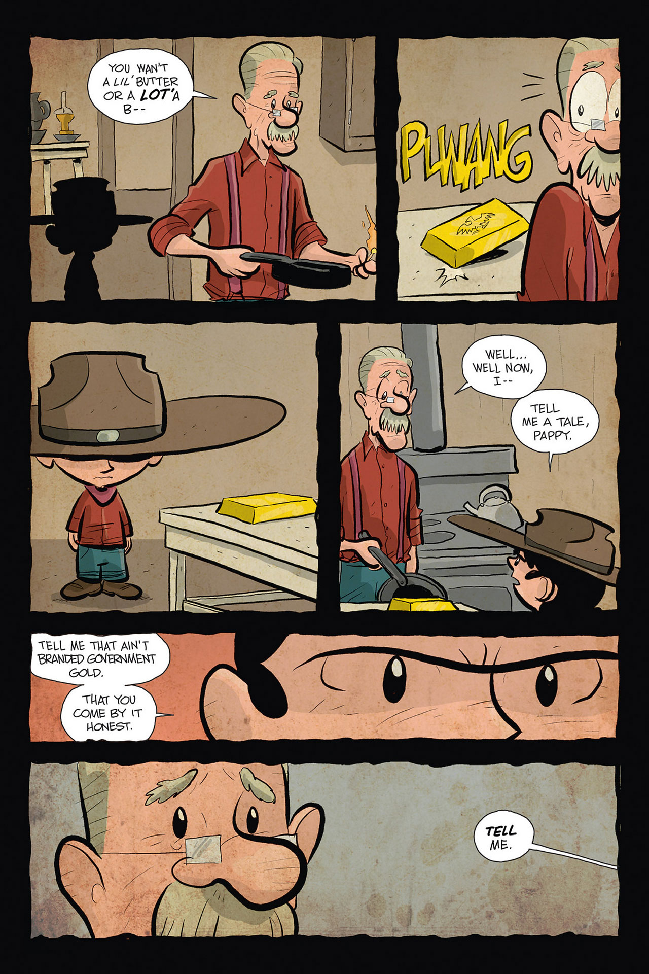 Read online Cow Boy comic -  Issue #5 - 7