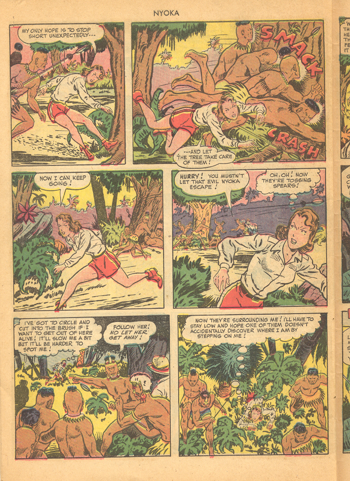 Read online Nyoka the Jungle Girl (1945) comic -  Issue #37 - 46