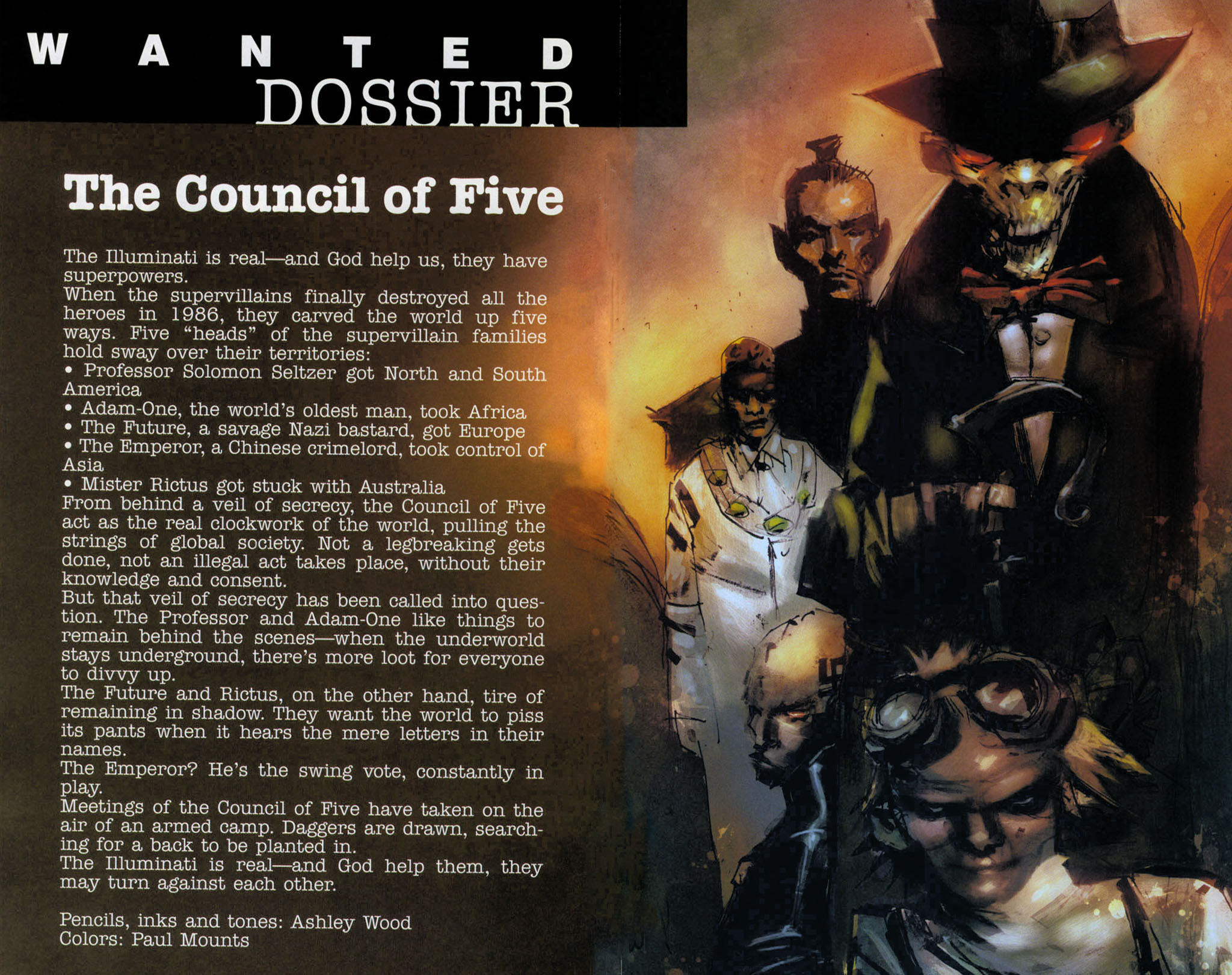 Read online Wanted Dossier comic -  Issue # Full - 10