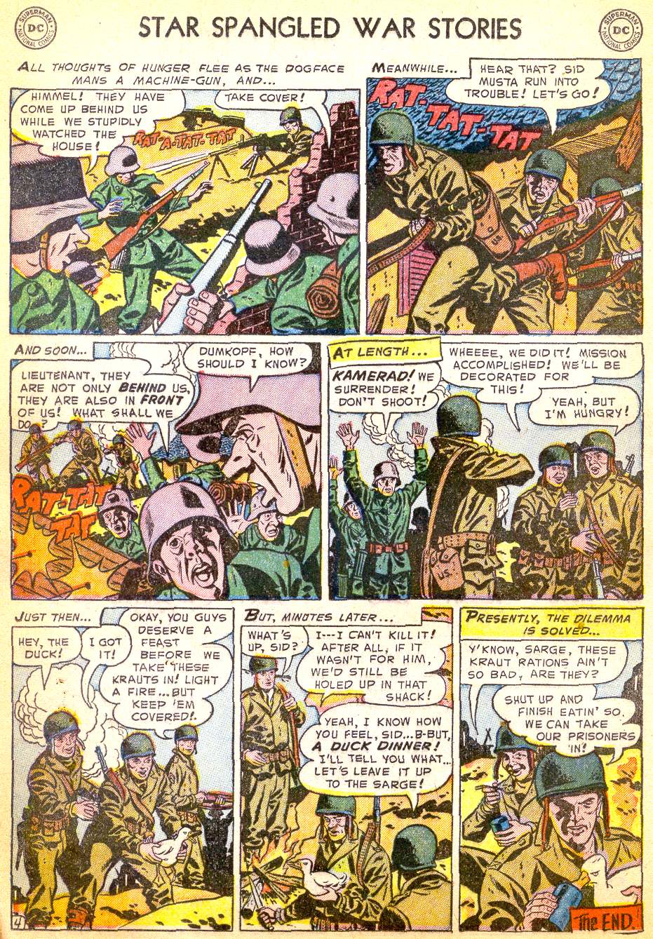 Read online Star Spangled War Stories (1952) comic -  Issue #19 - 25