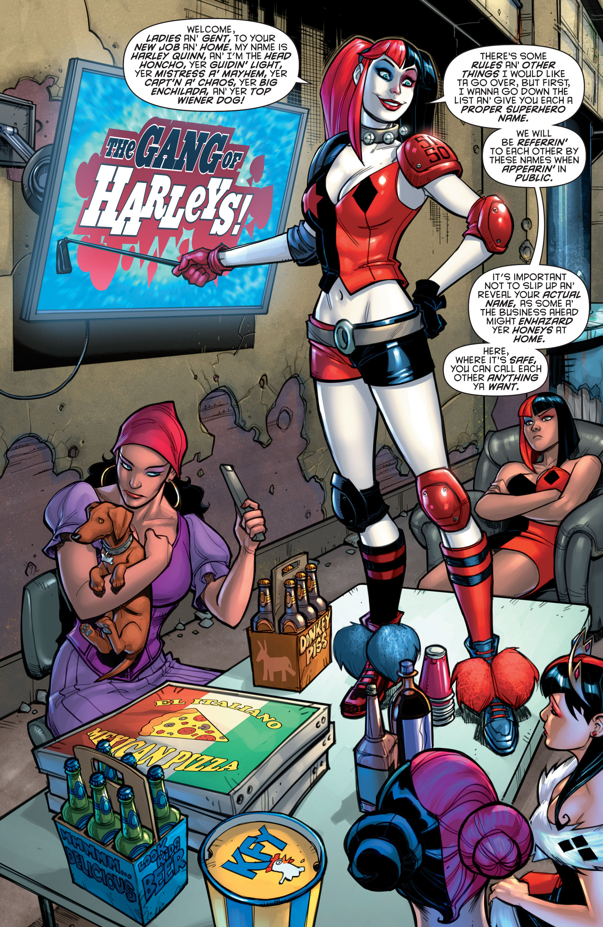 Read online DC Sneak Peek: Harley Quinn comic -  Issue # Full - 3