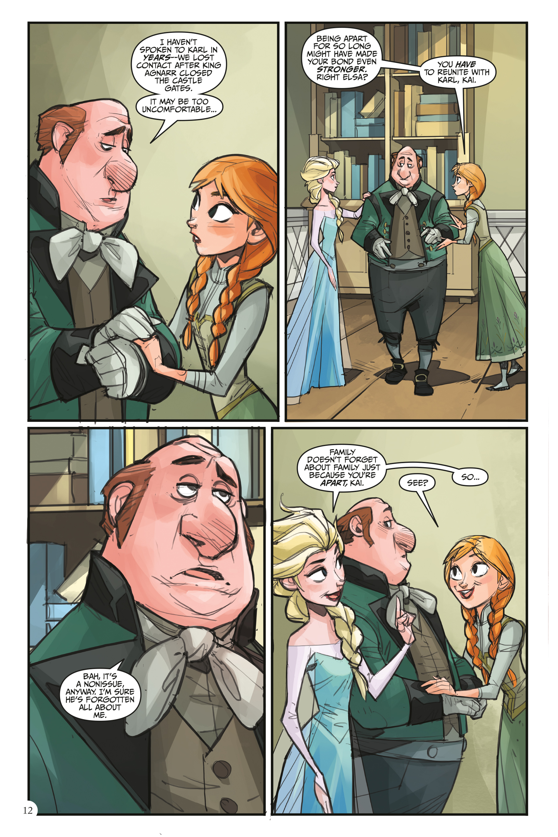 Read online Disney Frozen: Reunion Road comic -  Issue # _TPB - 13