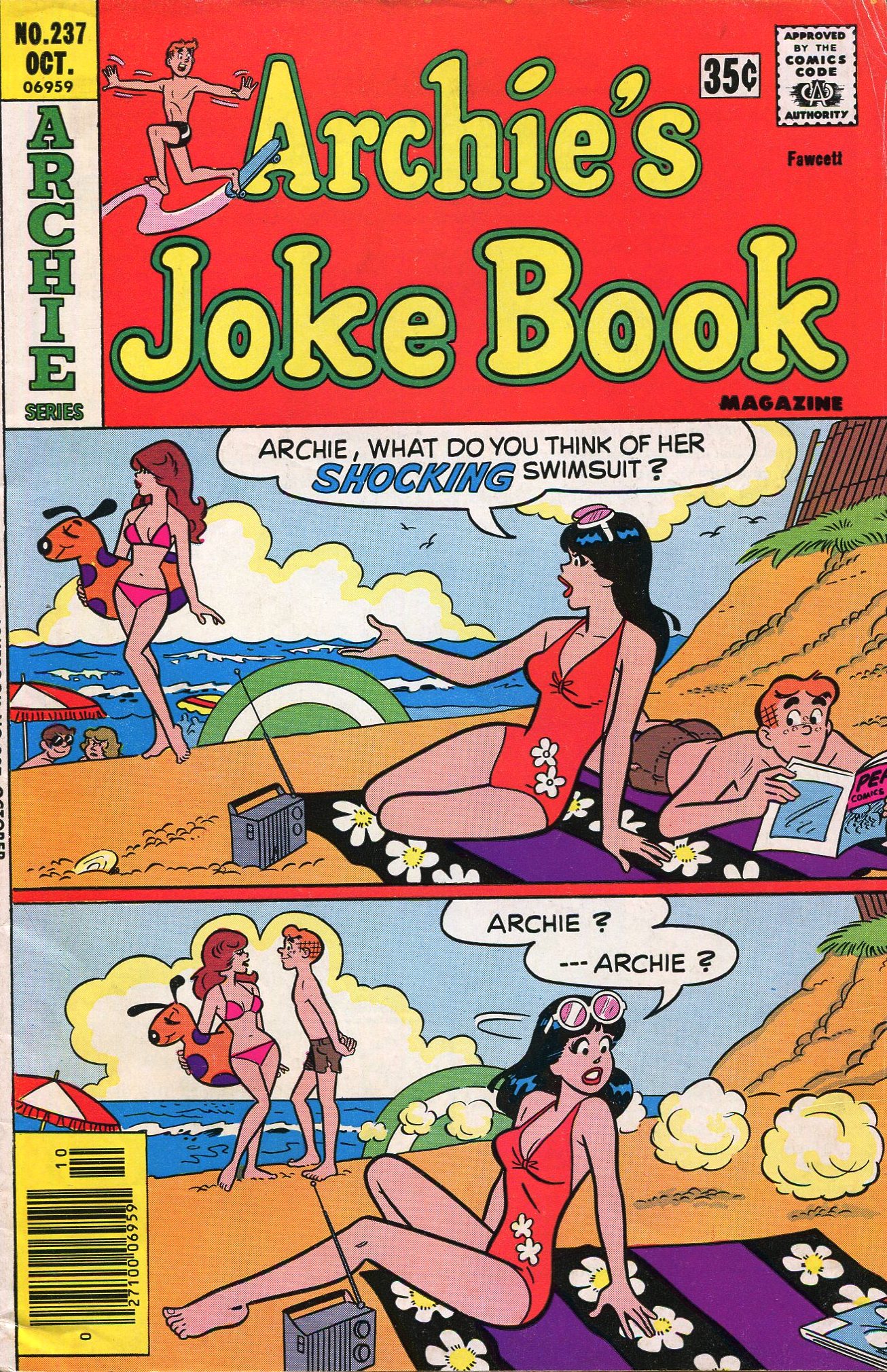 Read online Archie's Joke Book Magazine comic -  Issue #237 - 1