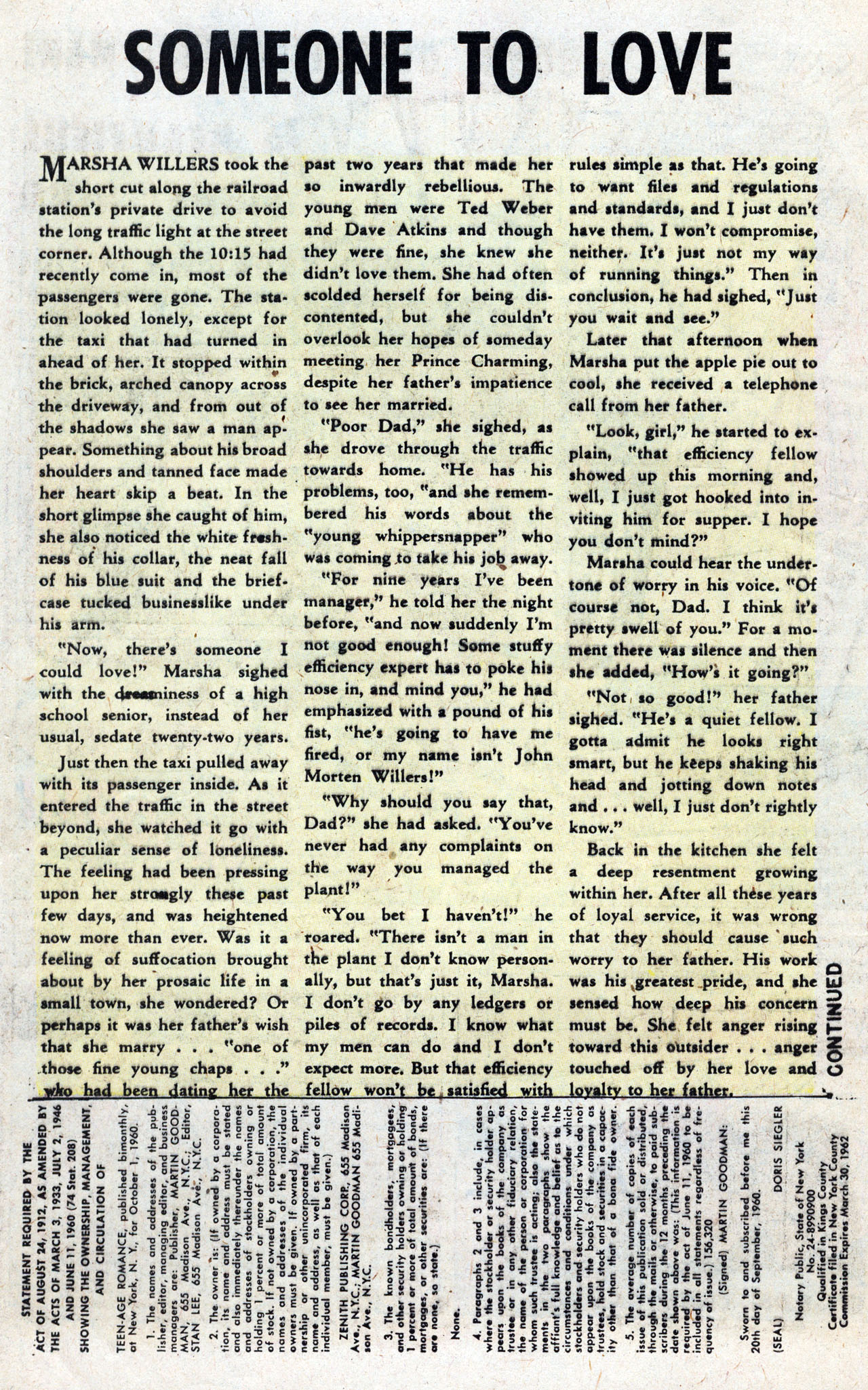 Read online Teen-Age Romance comic -  Issue #80 - 8