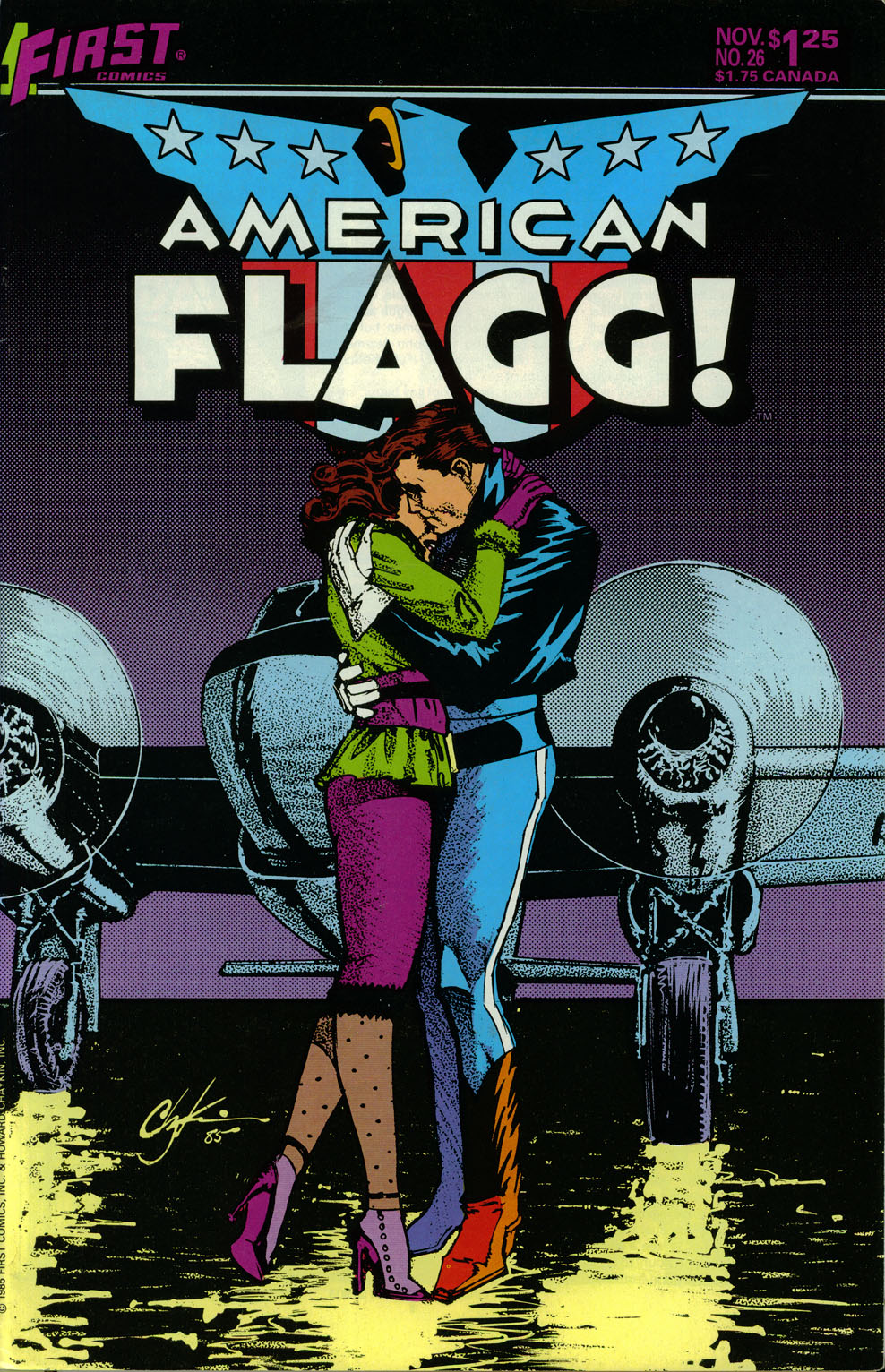 Read online American Flagg! comic -  Issue #26 - 1