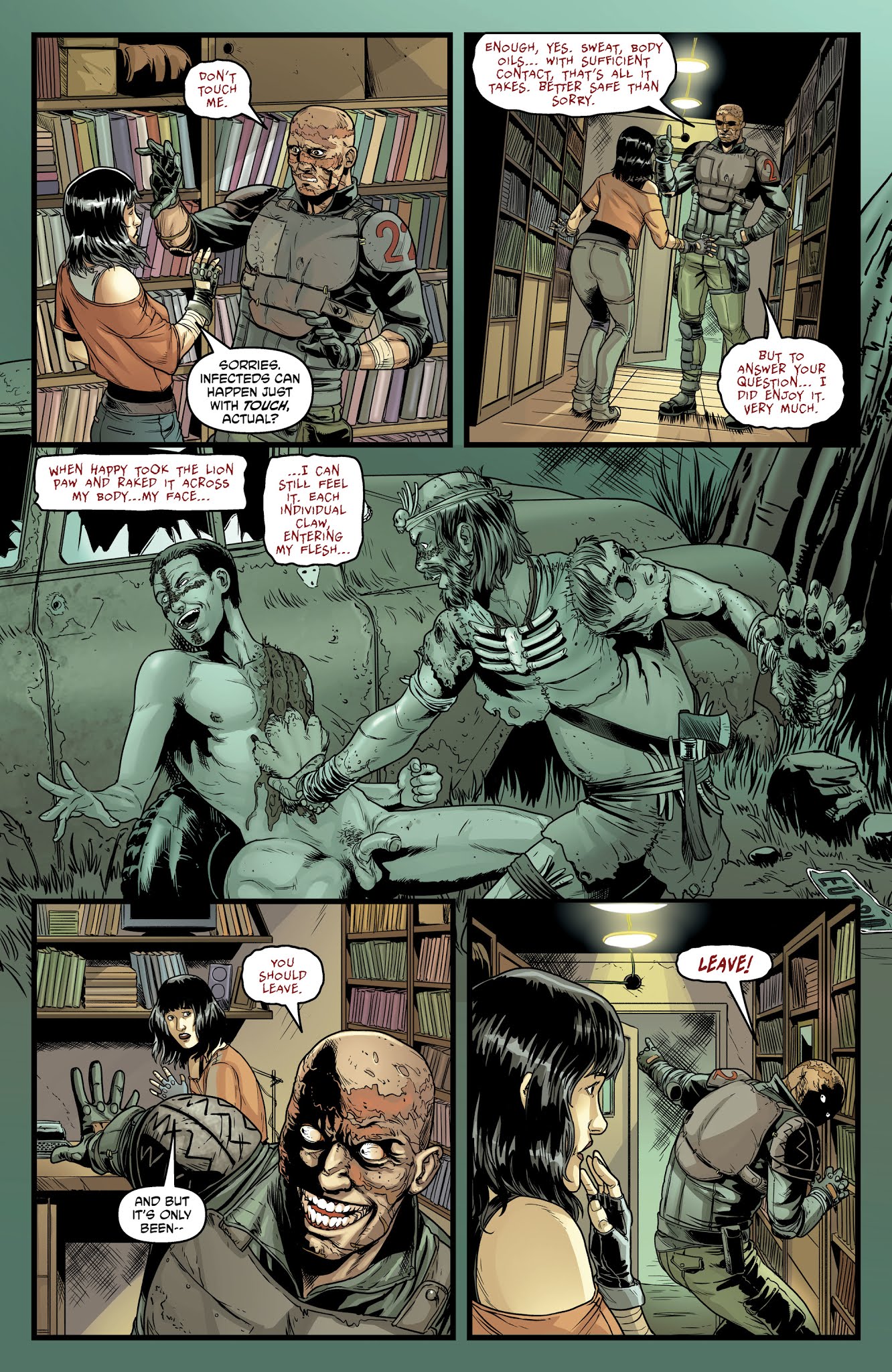 Read online Crossed Plus One Hundred: Mimic comic -  Issue #2 - 8