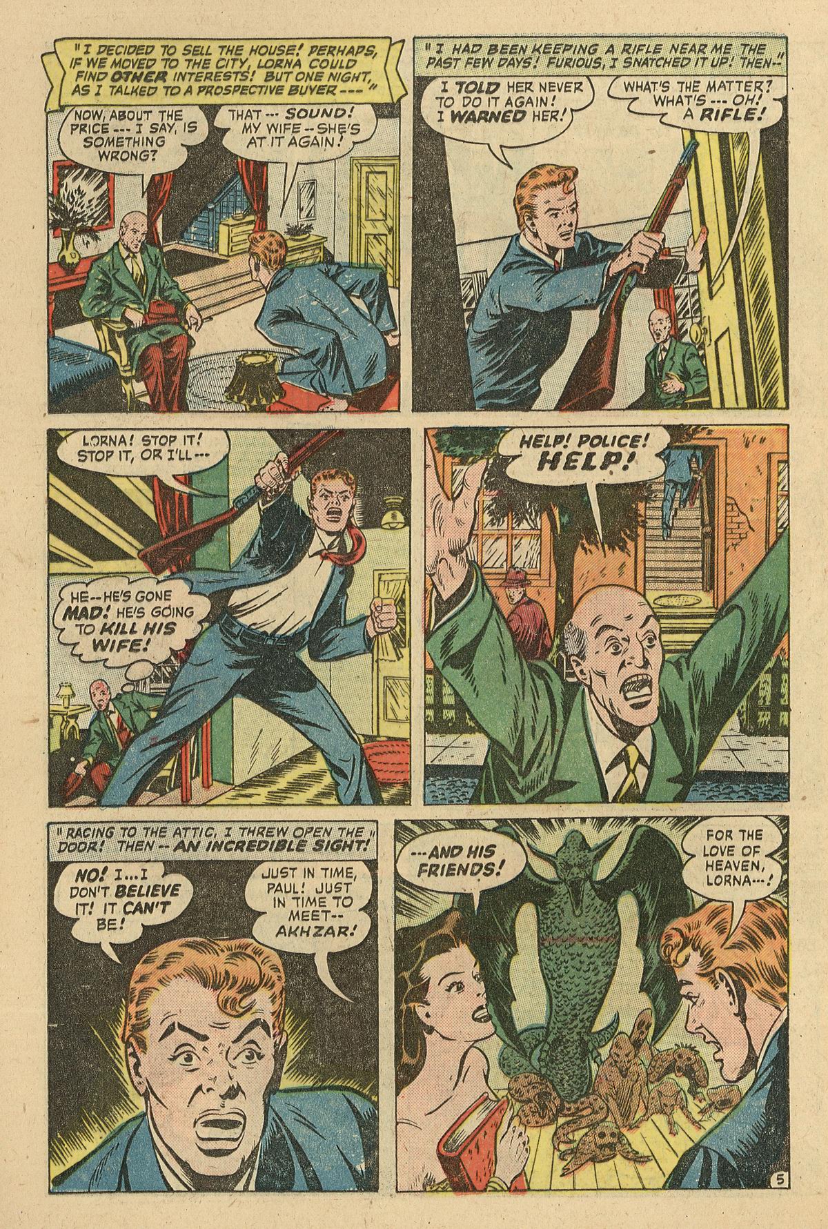 Read online Adventures Into The Unknown comic -  Issue #37 - 24
