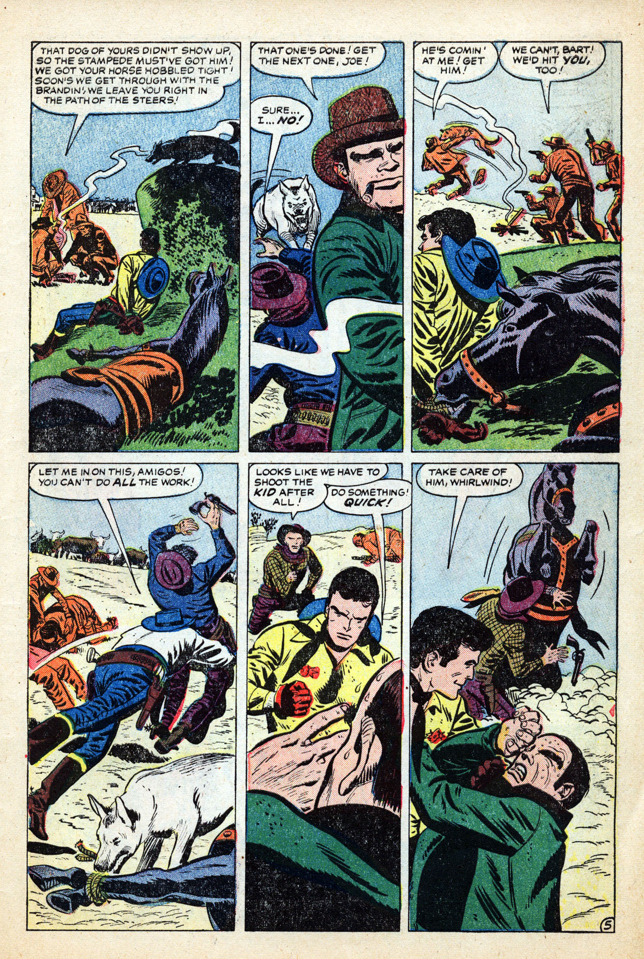 Read online Western Kid comic -  Issue #5 - 7