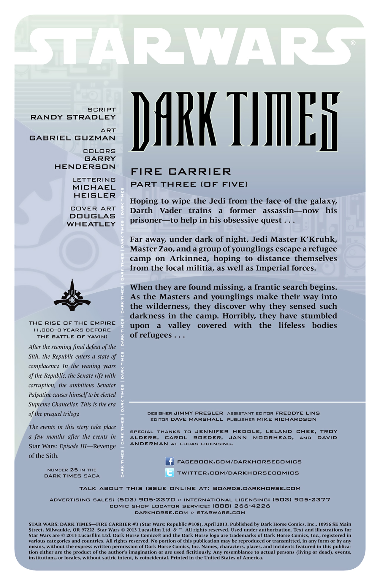 Read online Star Wars: Dark Times - Fire Carrier comic -  Issue #3 - 2