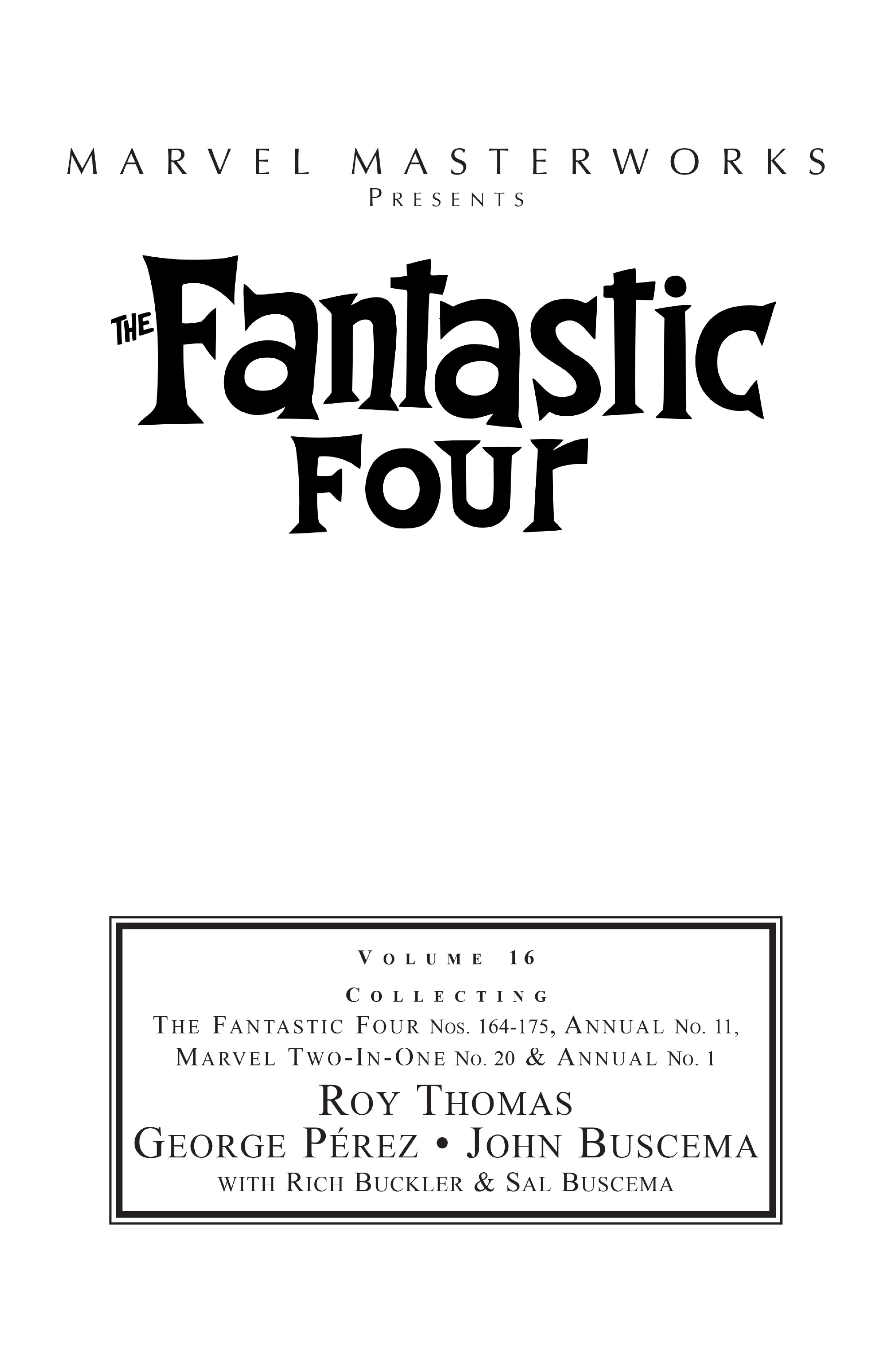 Read online Marvel Masterworks: The Fantastic Four comic -  Issue # TPB 16 (Part 1) - 2