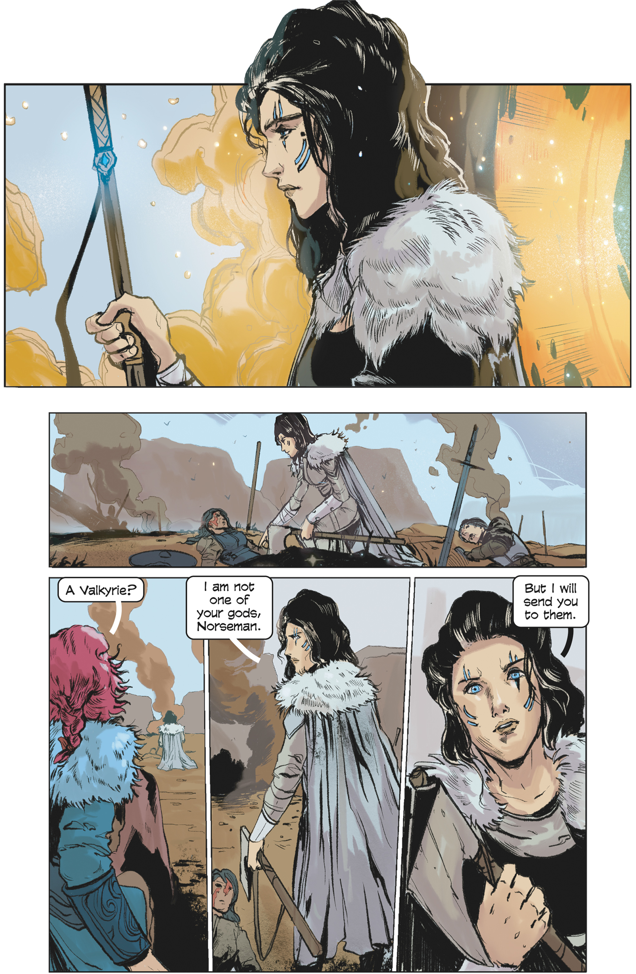 Read online War Angels: Origins Anthology comic -  Issue # TPB - 121