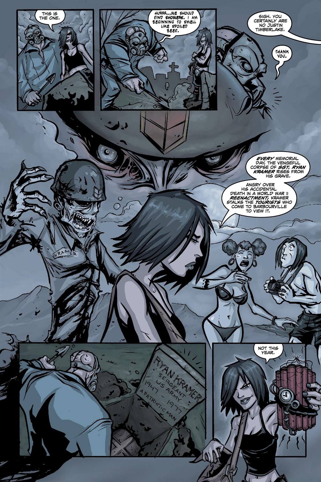 Read online Hack/Slash Deluxe comic -  Issue # TPB 1 (Part 2) - 83