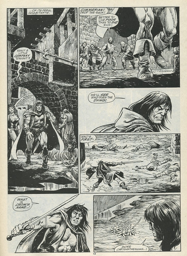 Read online The Savage Sword Of Conan comic -  Issue #184 - 15