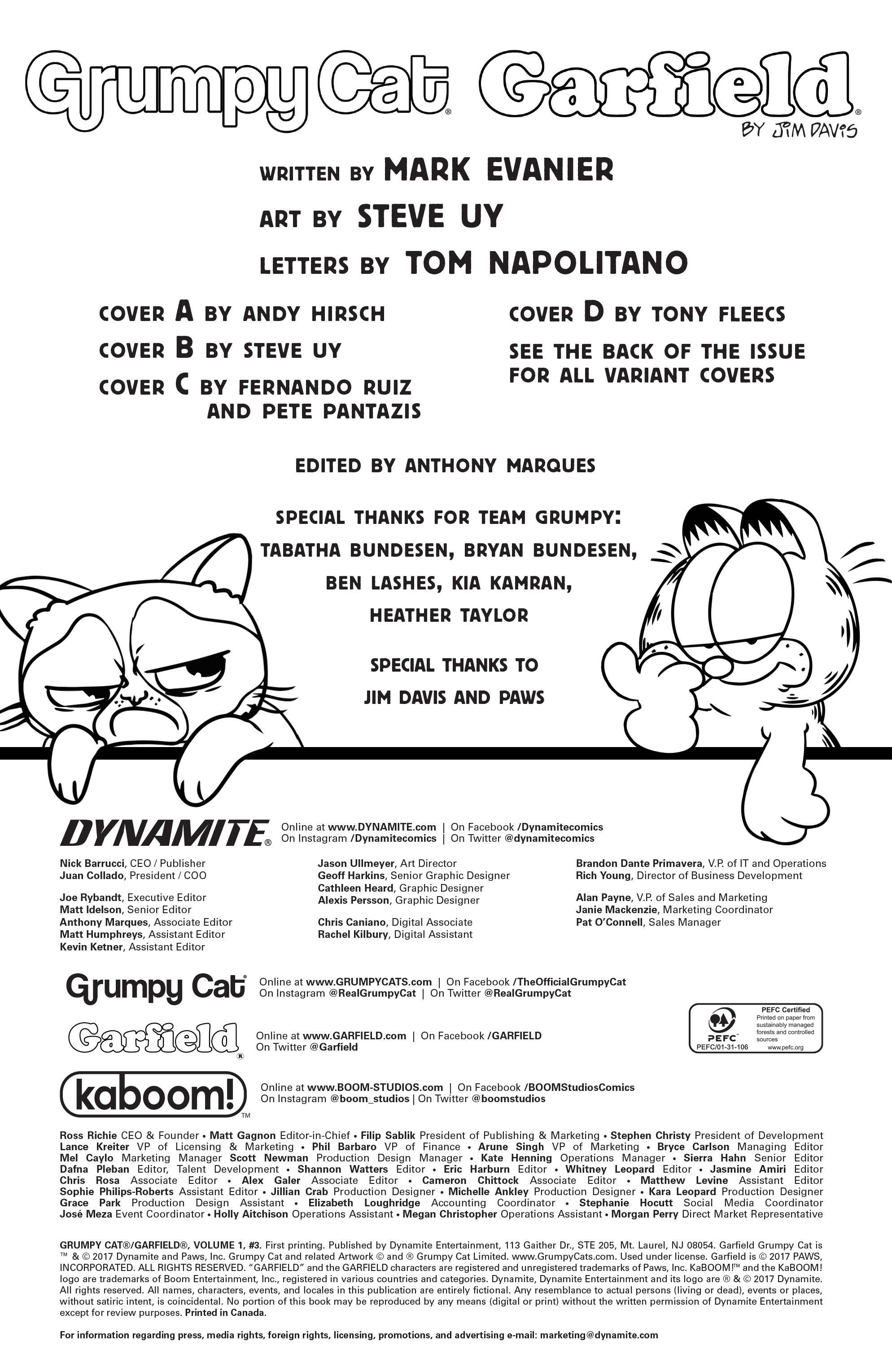 Read online Grumpy Cat/Garfield comic -  Issue #3 - 2