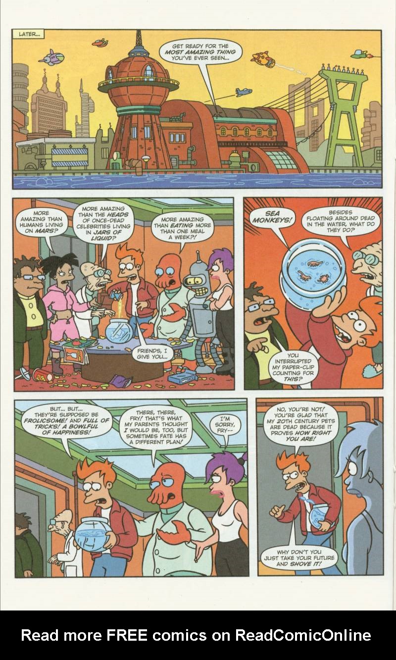 Read online Futurama Comics comic -  Issue #1 - 14