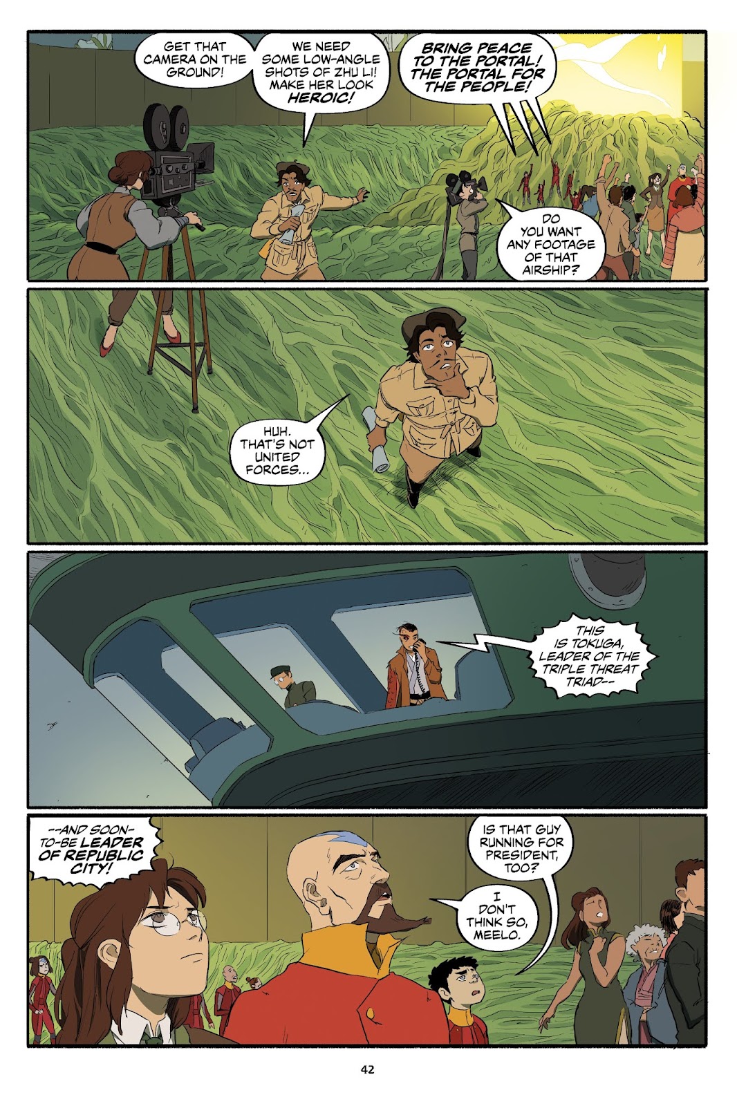 Nickelodeon The Legend of Korra – Turf Wars issue 3 - Page 42