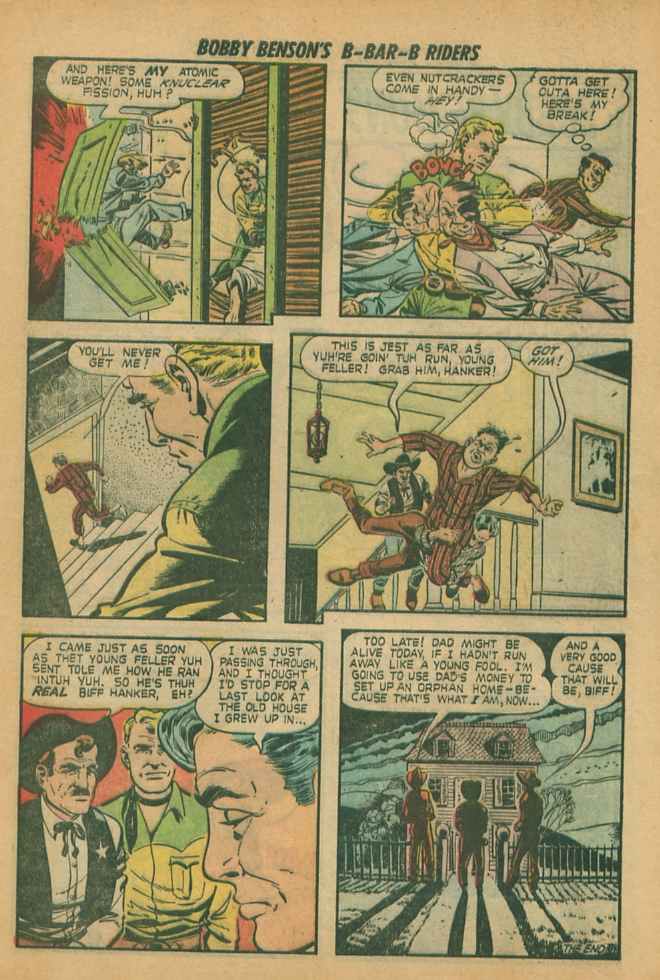 Read online Bobby Benson's B-Bar-B Riders comic -  Issue #12 - 17