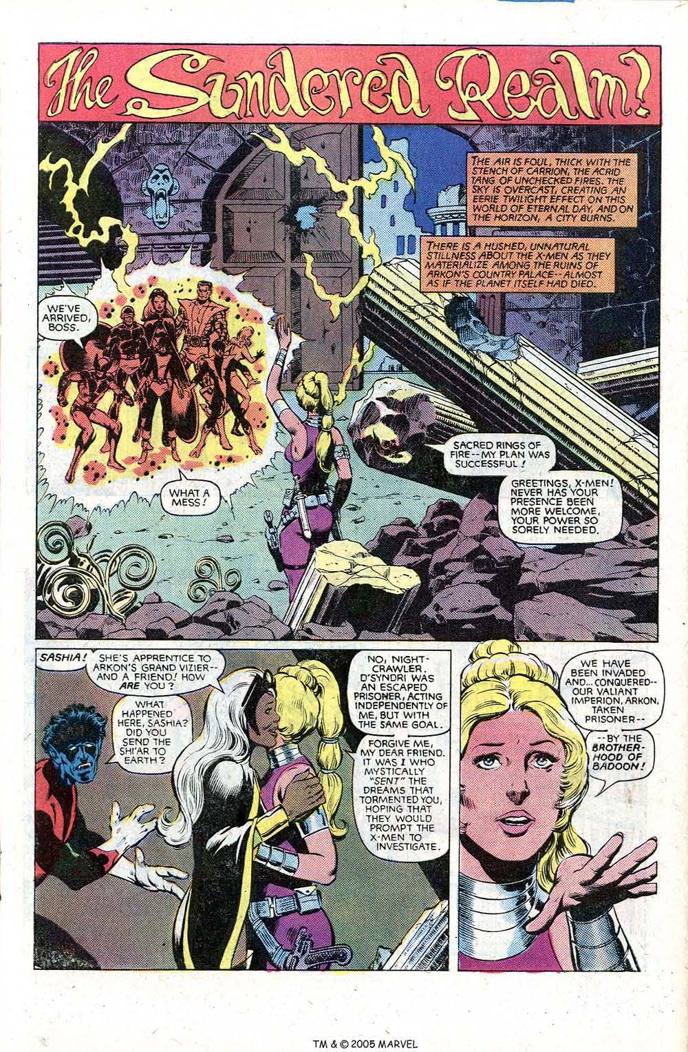 Read online X-Men Annual comic -  Issue #5 - 19