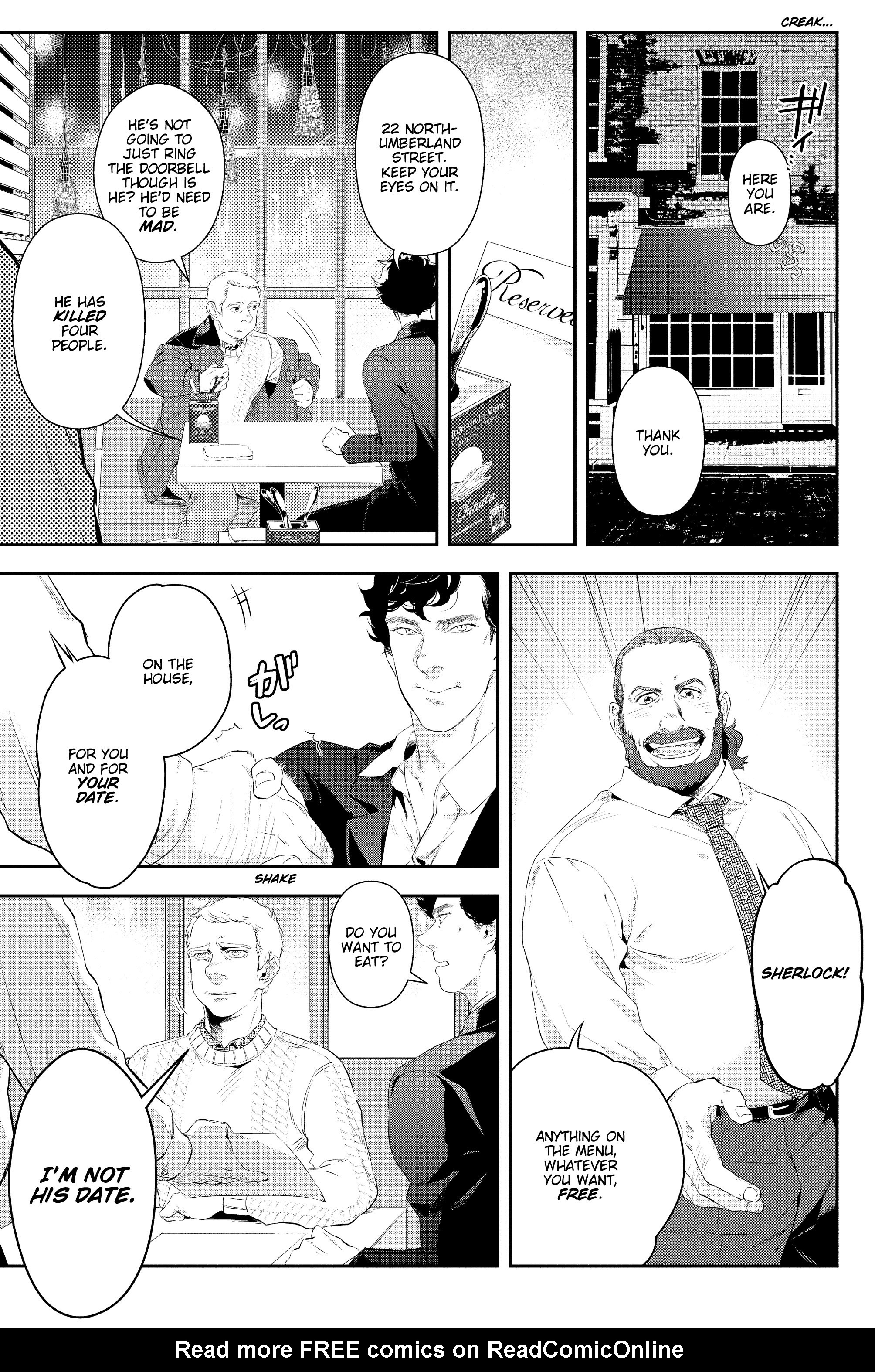 Read online Sherlock: A Study In Pink comic -  Issue #4 - 7