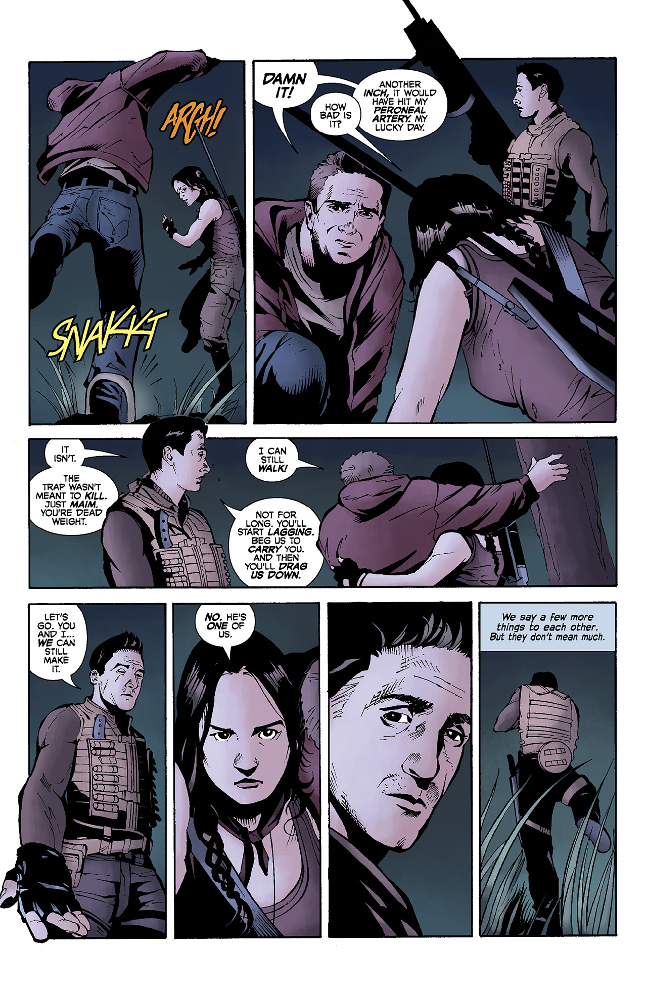 Read online Predators Film Adaptation comic -  Issue # Full - 51