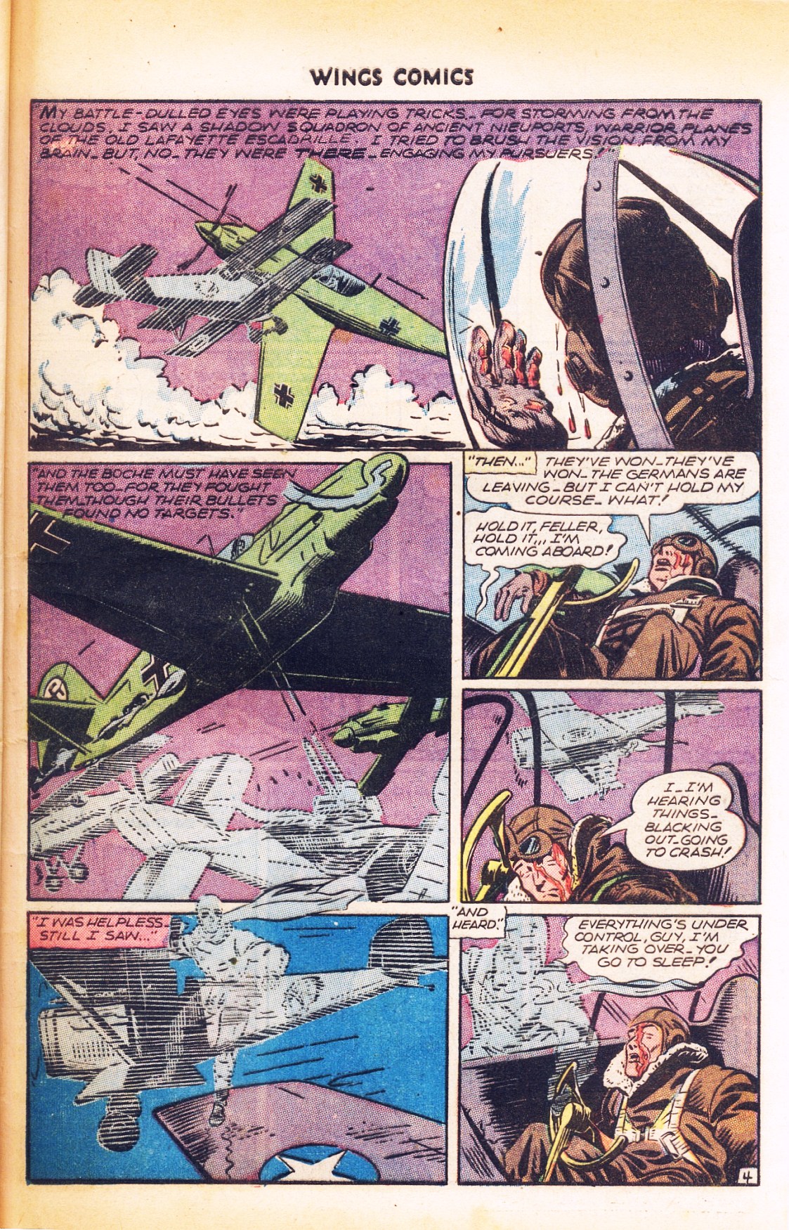 Read online Wings Comics comic -  Issue #66 - 45
