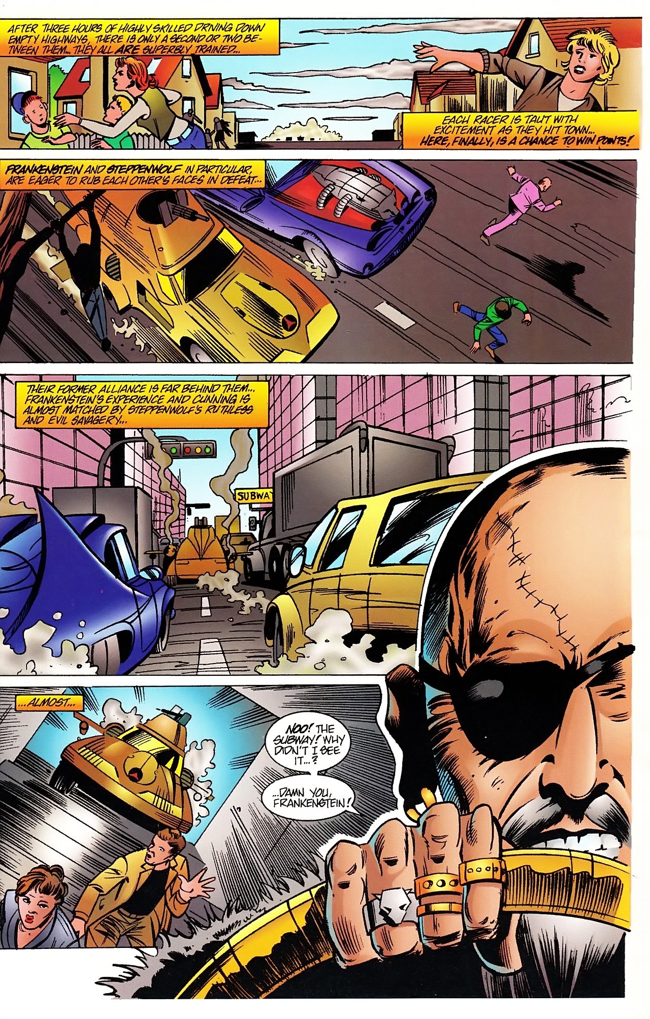 Read online Death Race 2020 comic -  Issue #7 - 4