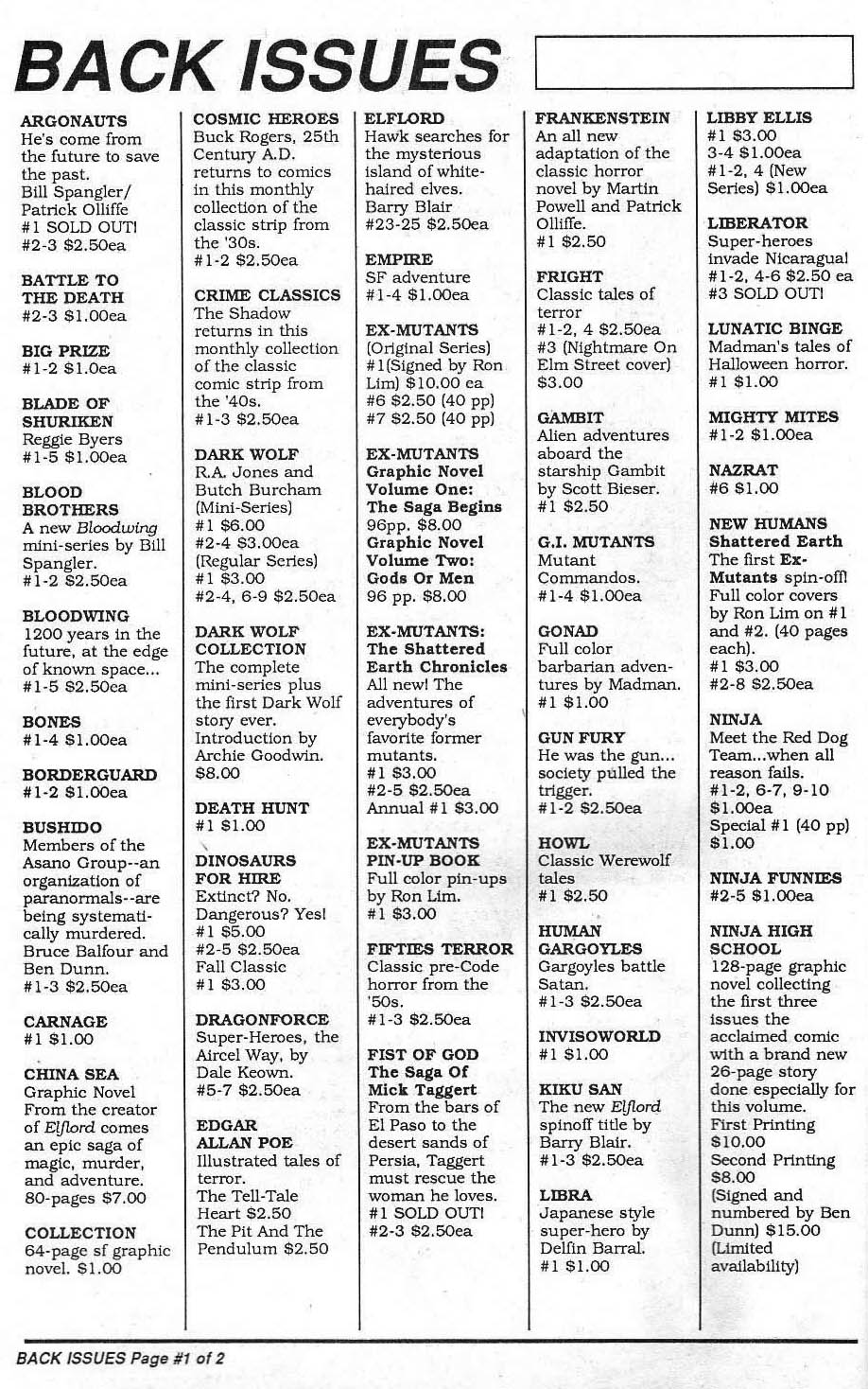 Read online Wild Knights comic -  Issue #6 - 28