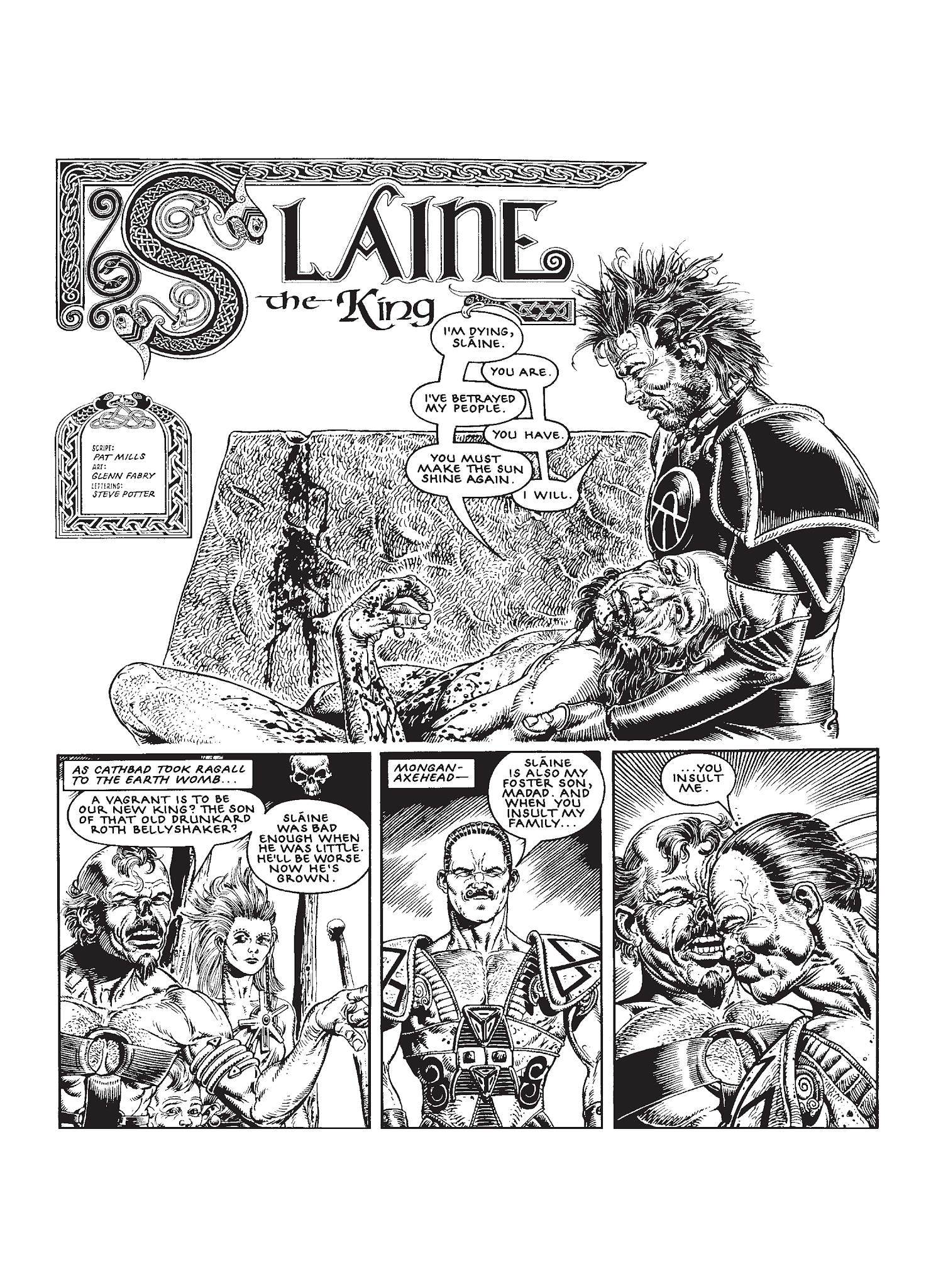 Read online Sláine comic -  Issue # TPB 3 - 188