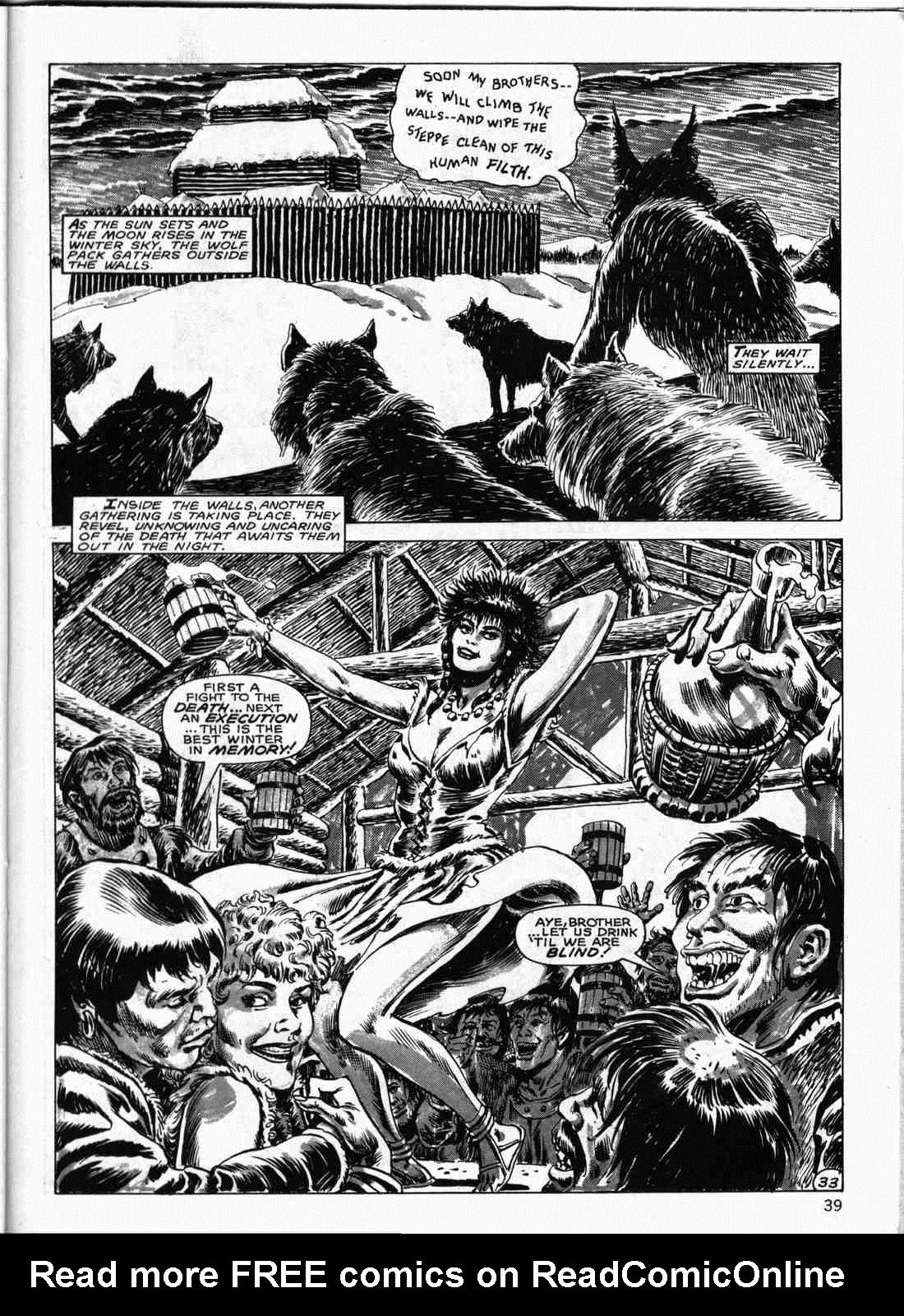Read online The Savage Sword Of Conan comic -  Issue #133 - 38