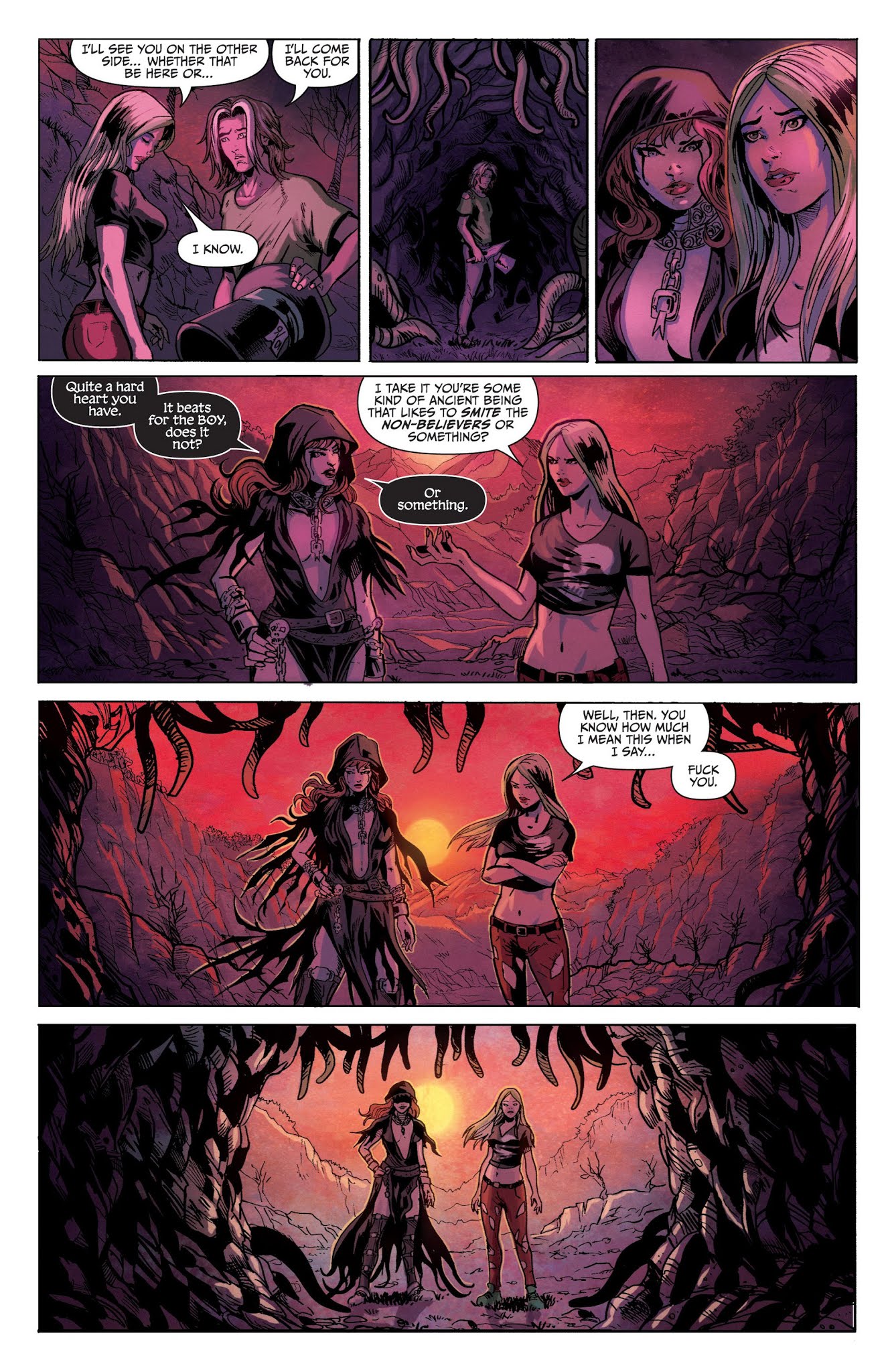 Read online Grimm Fairy Tales presents Wonderland: Through the Looking Glass comic -  Issue #5 - 11