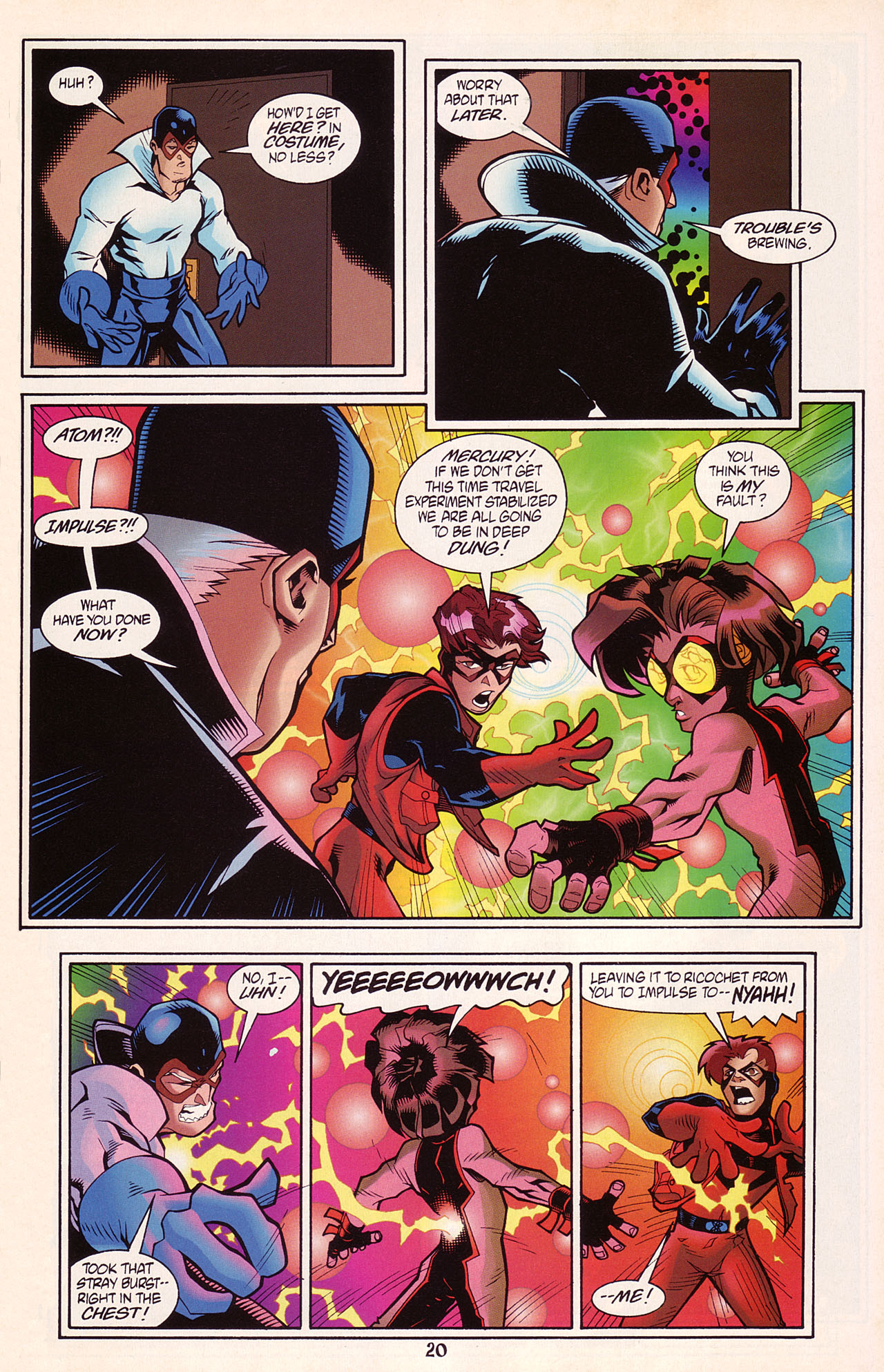 Read online Impulse/Atom Double-Shot comic -  Issue # Full - 29